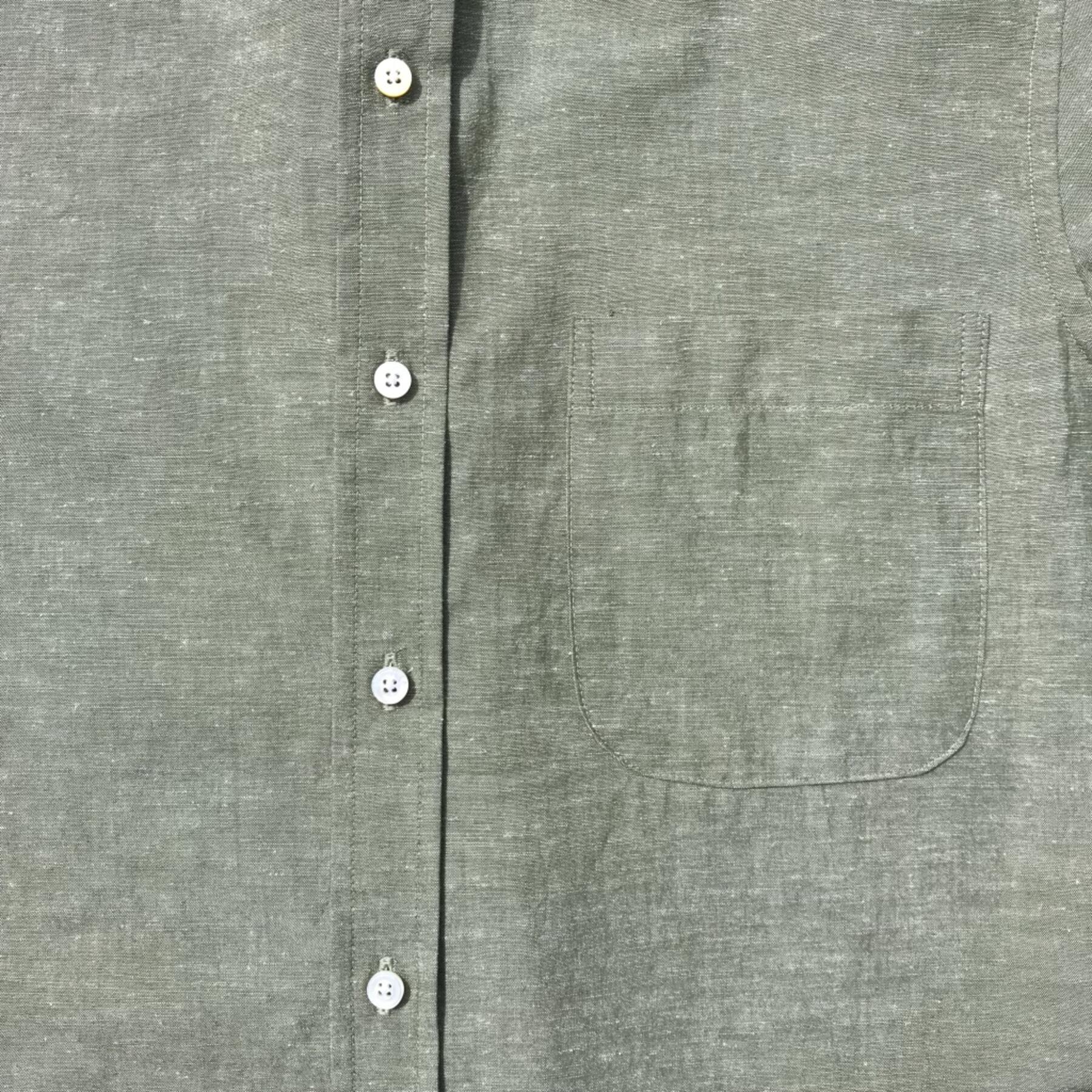 gustin #586 moss hemp chambray