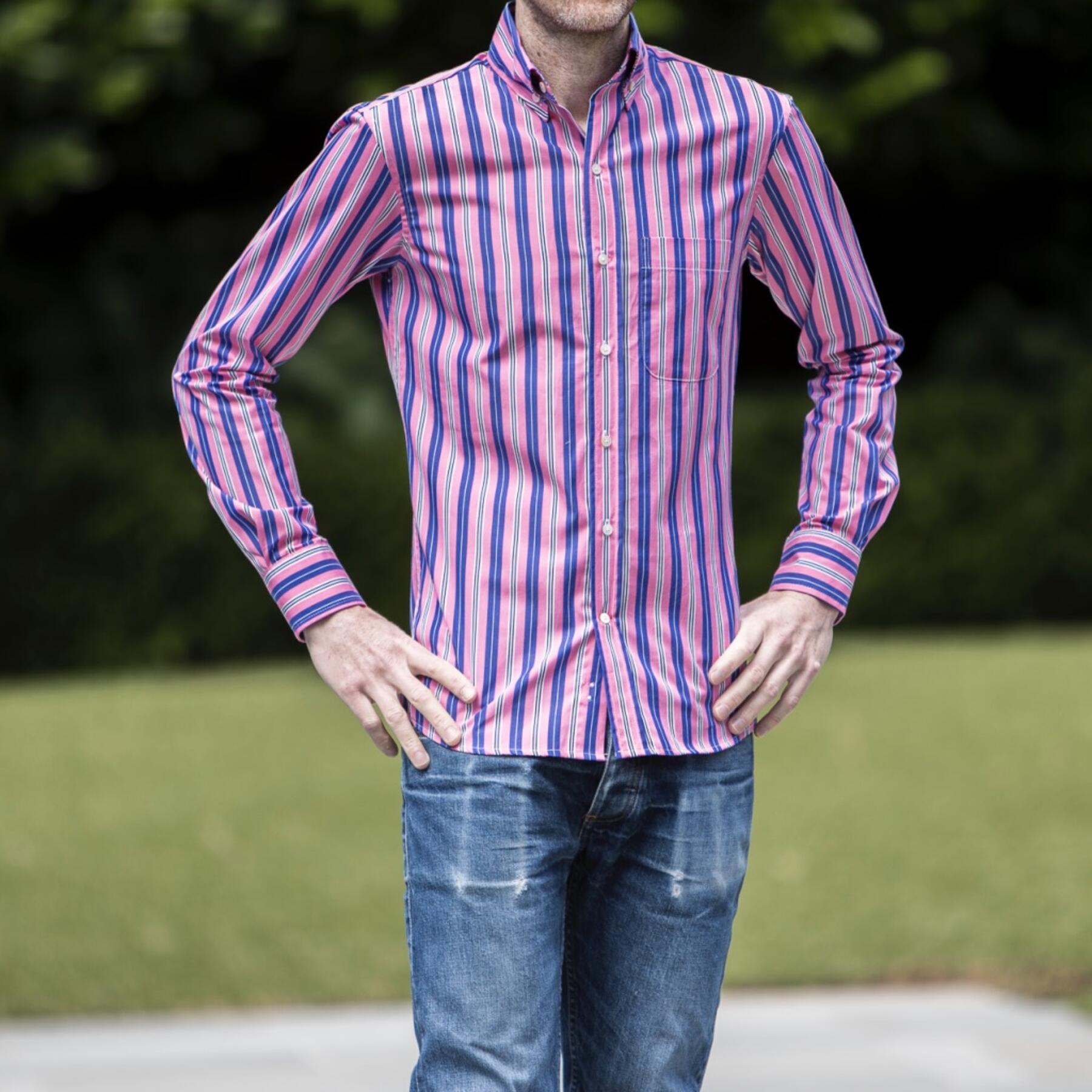 gustin #588 thomas mason british stripe