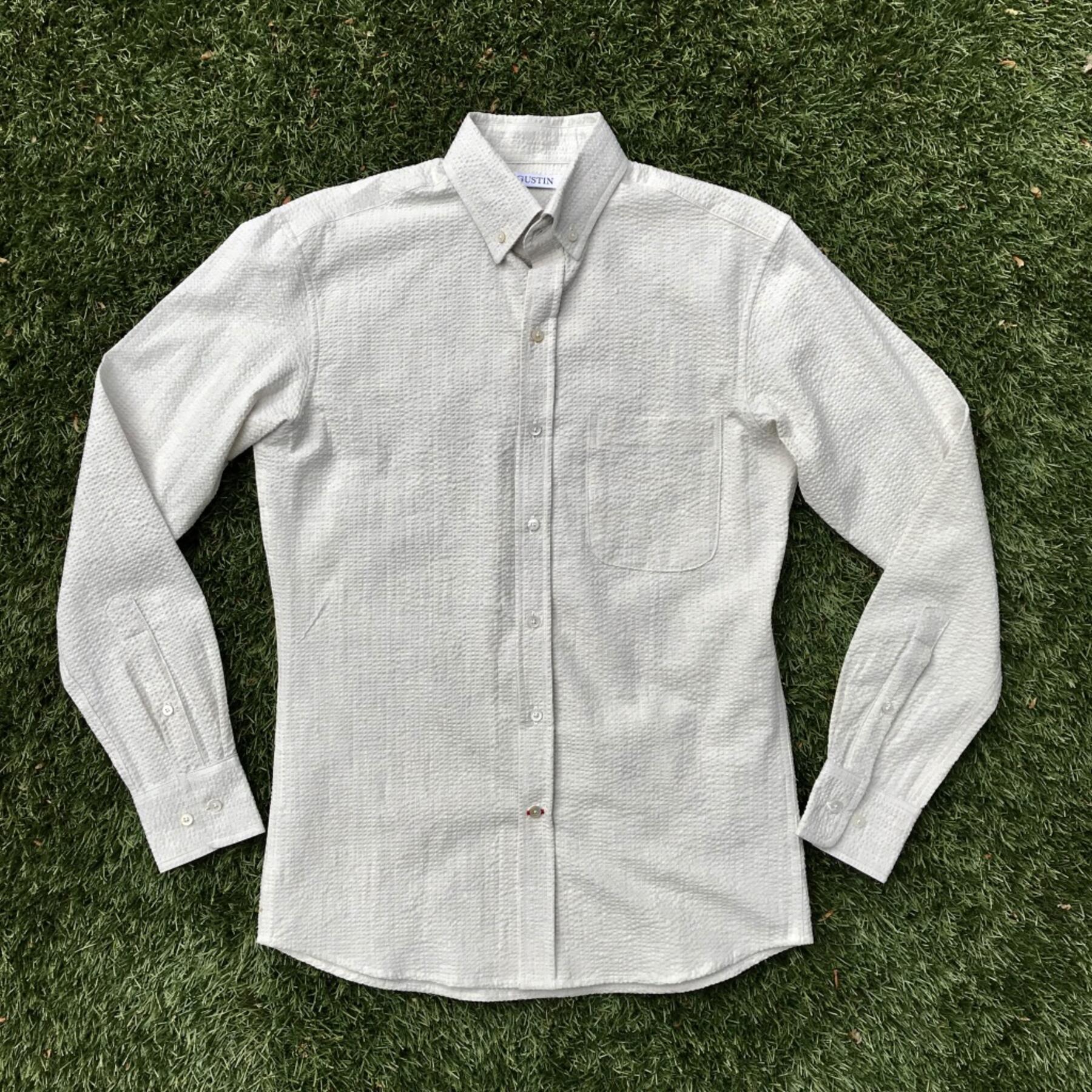 gustin #593 japan cream seersucker