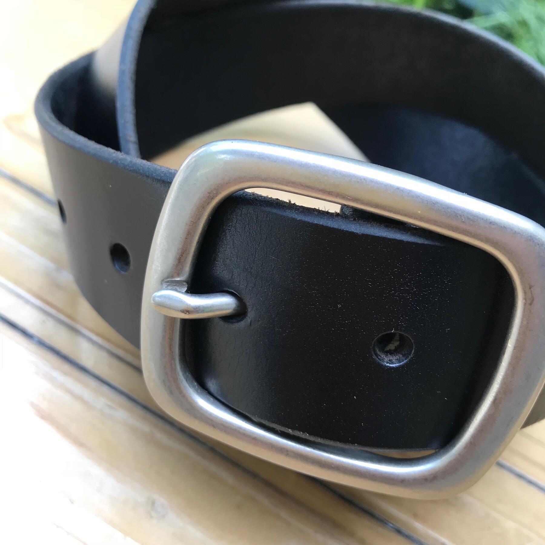 gustin black horween latigo belt