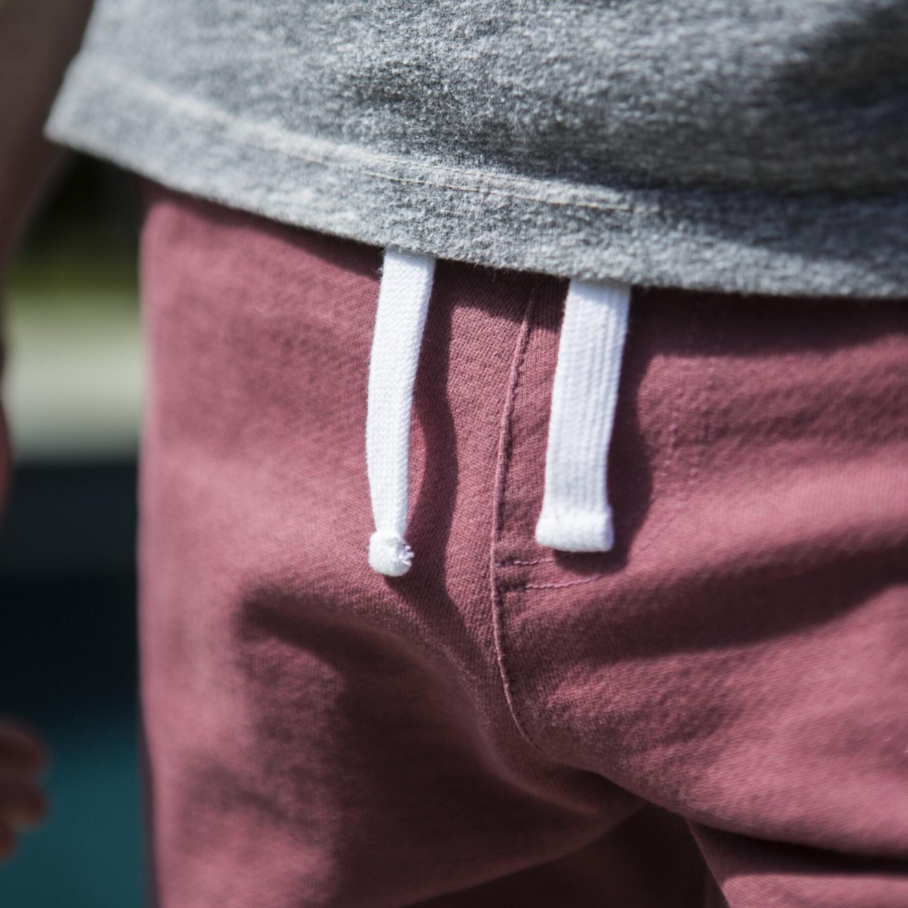 gustin vintage red sweatshorts