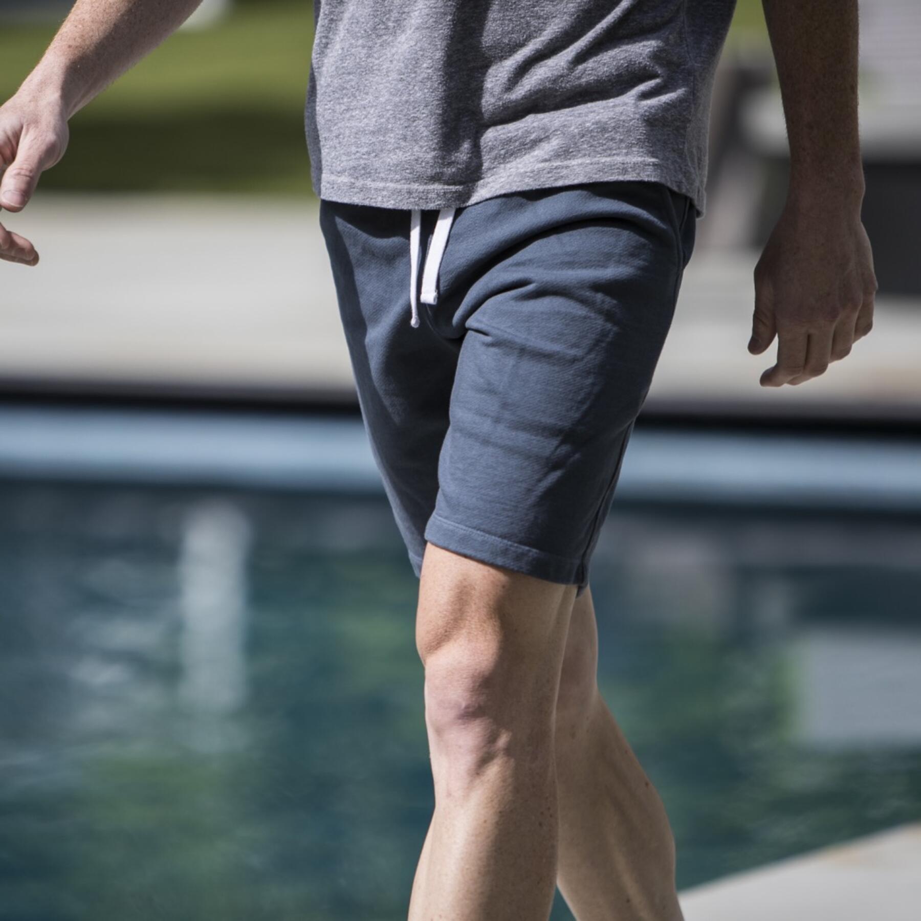 gustin vintage blue sweatshorts