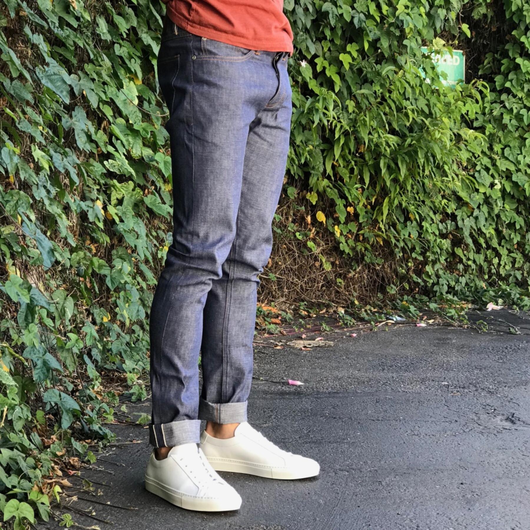 gustin #398 vintage indigo featherweight