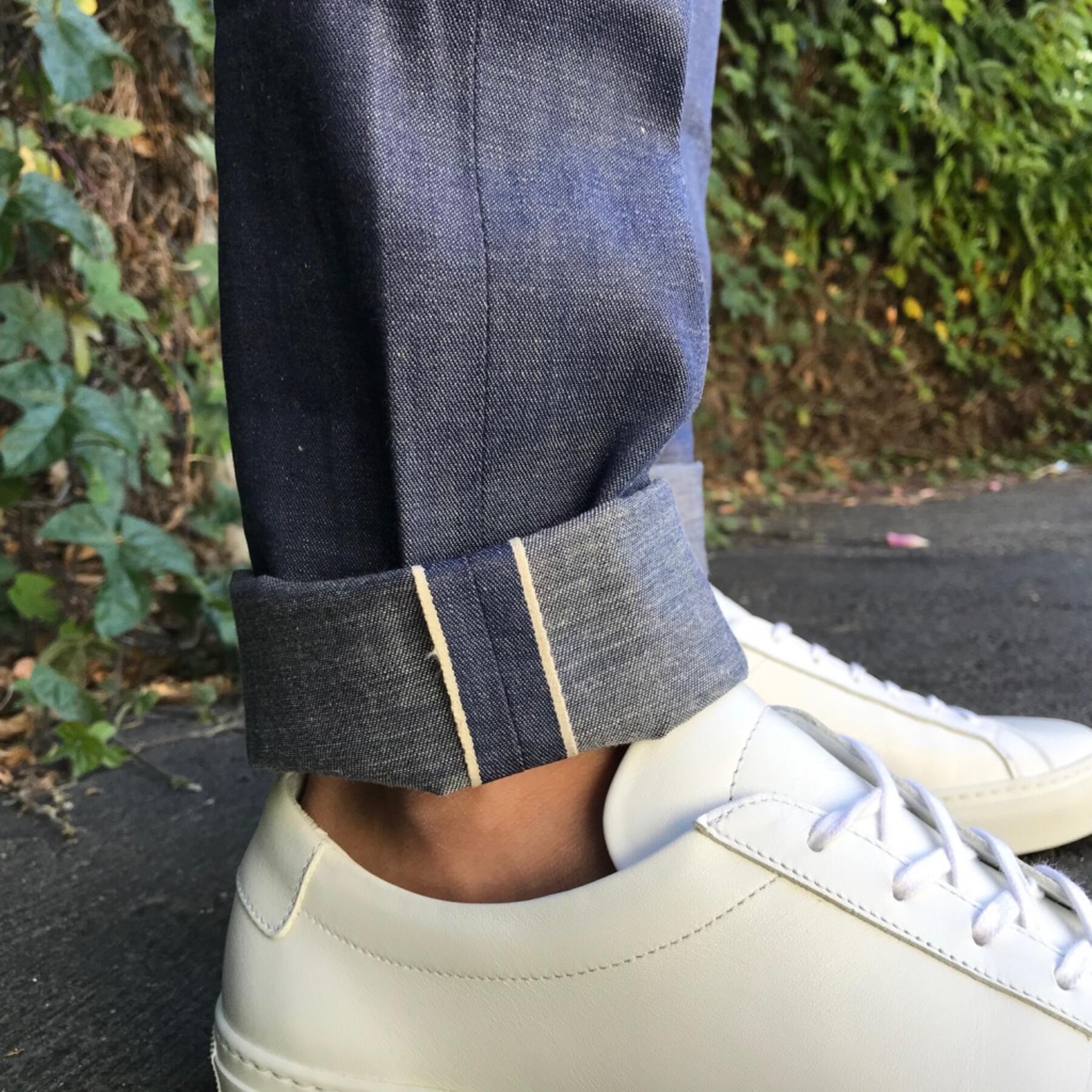 gustin #398 vintage indigo featherweight