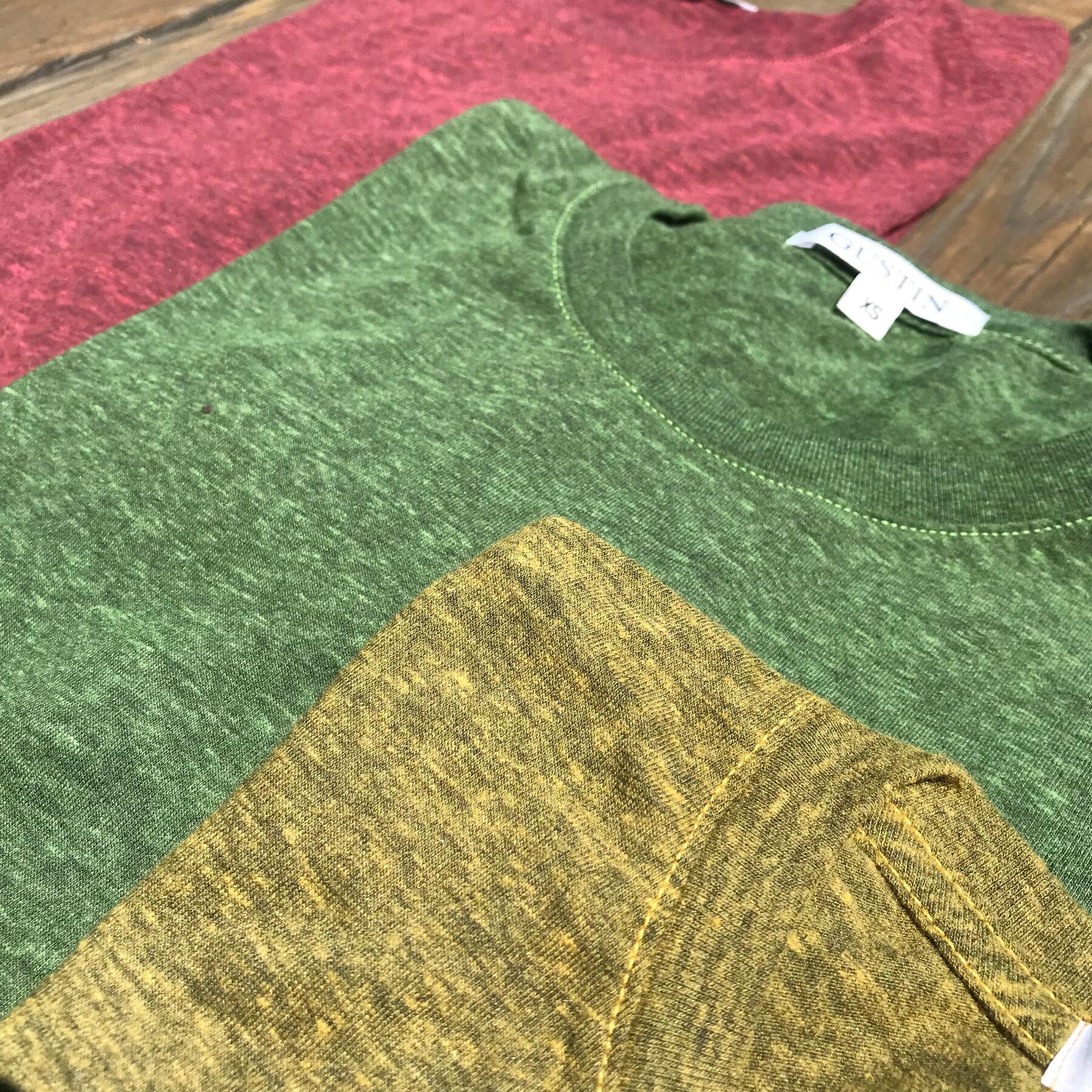 gustin usa heather t-shirt 3pk (crimson, fern green, gold)