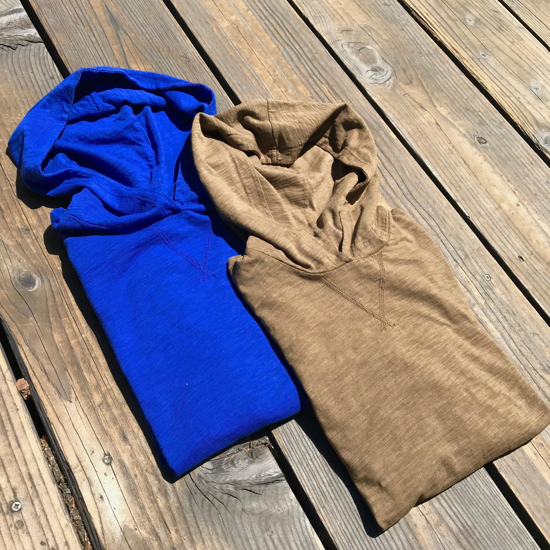 gustin superlight slub hoodie - 2 pack
