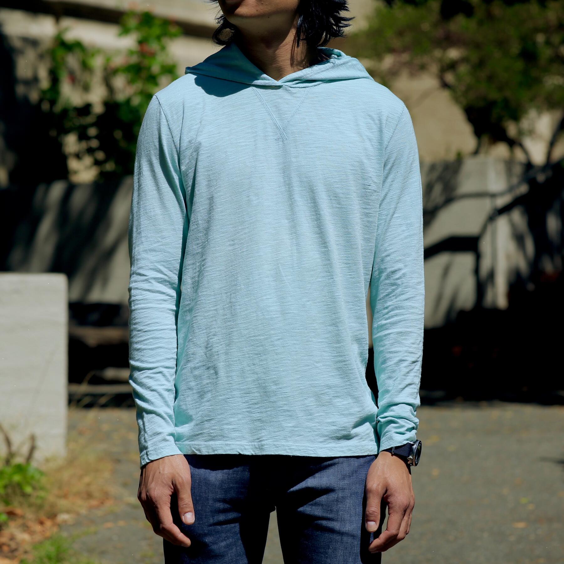 gustin superlight slub hoodie - 2 pack