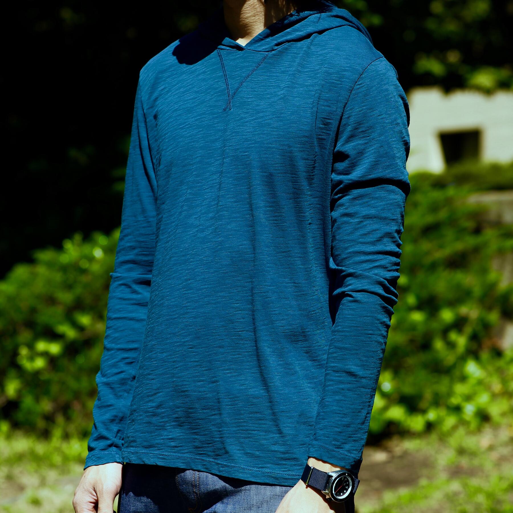 gustin superlight slub hoodie - 2 pack