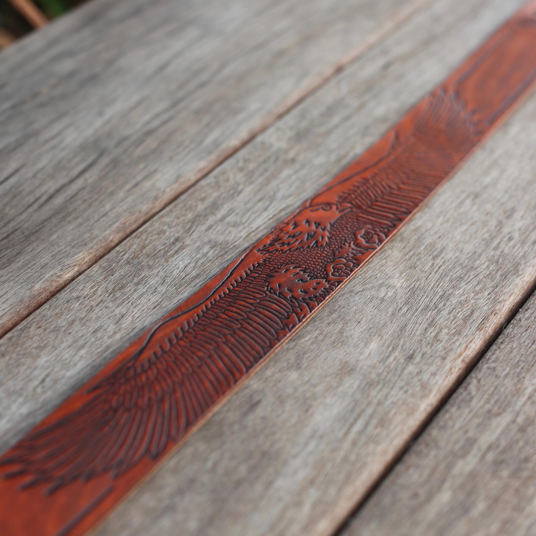 gustin the horween eagle belt