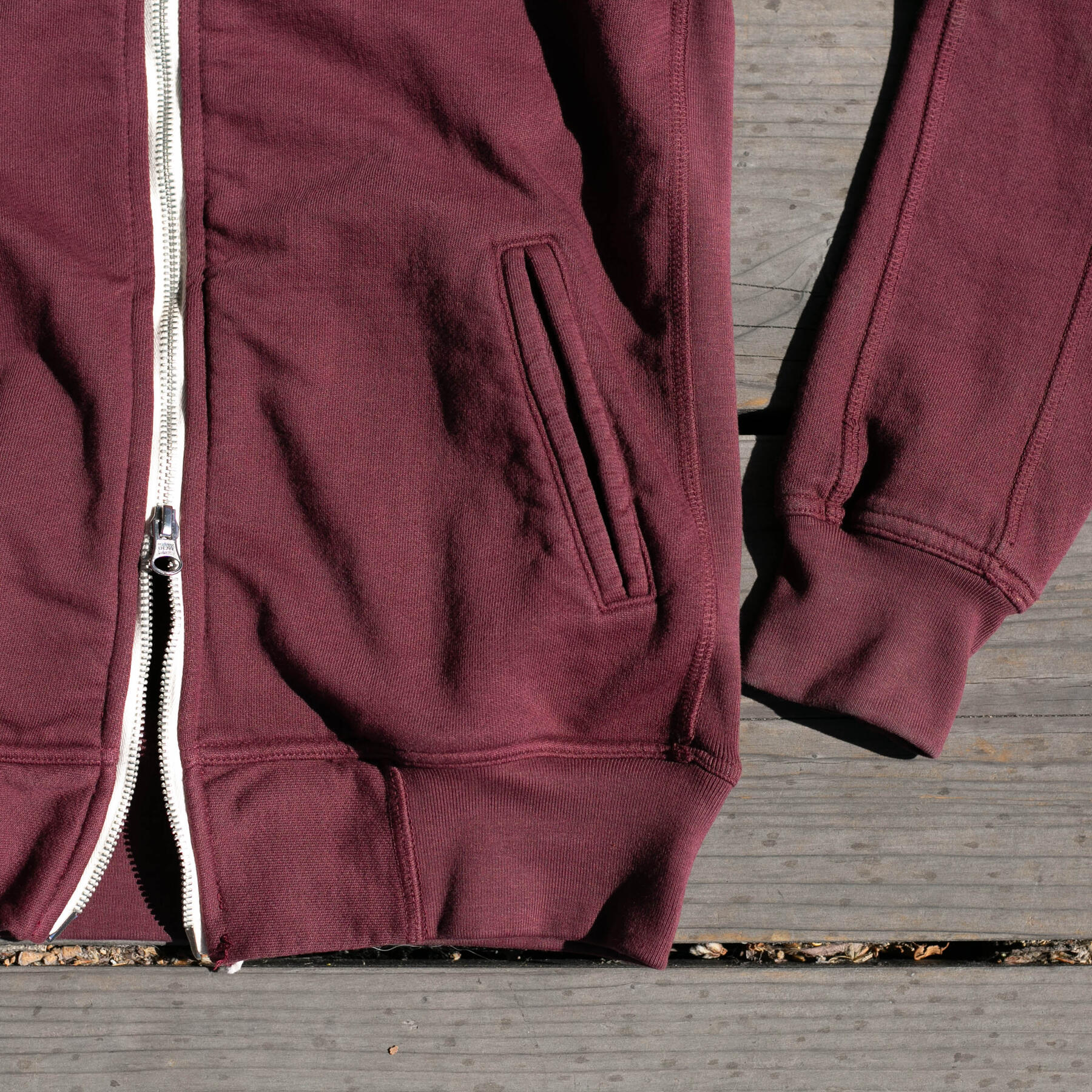 gustin varsity jacket - crimson