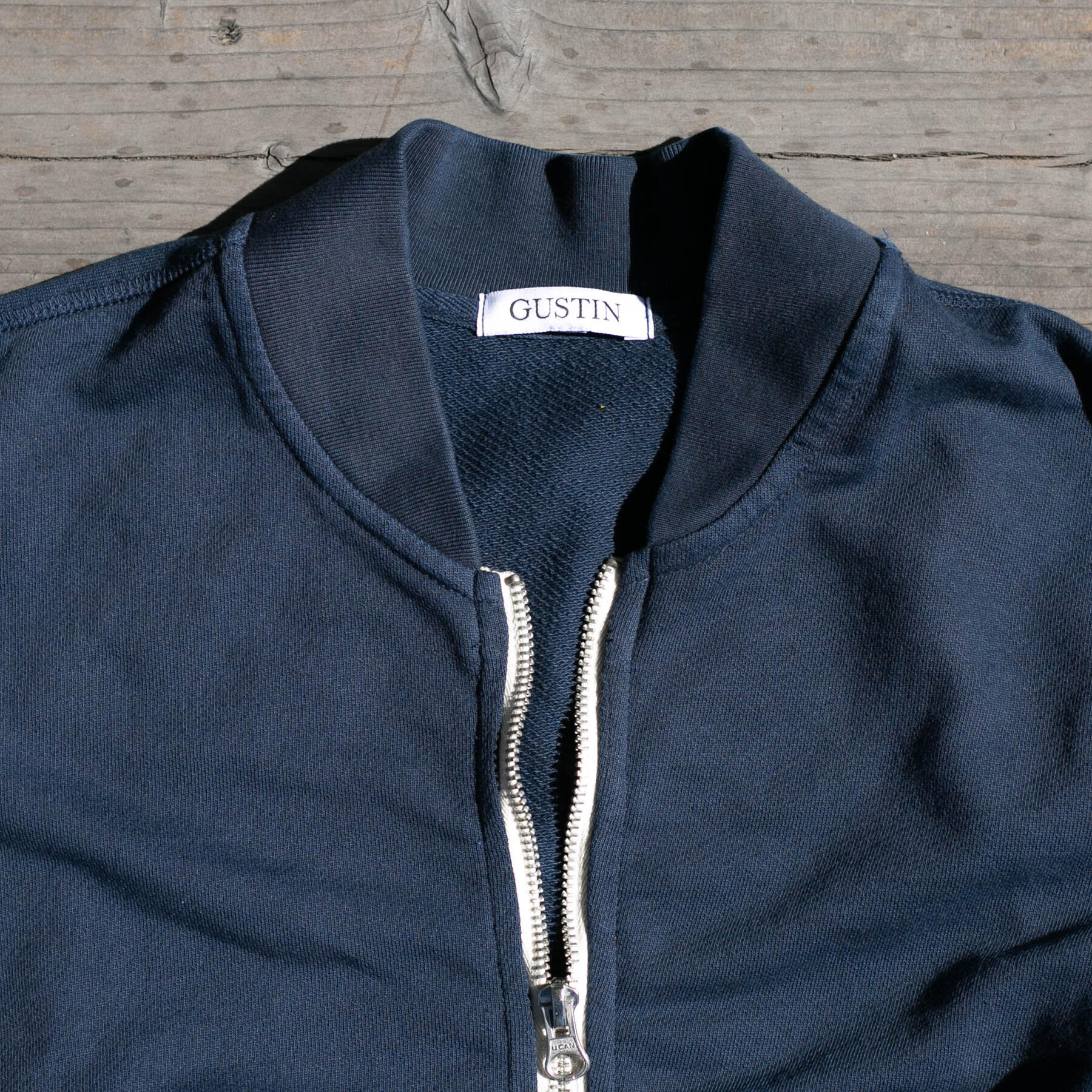 gustin varsity jacket - navy