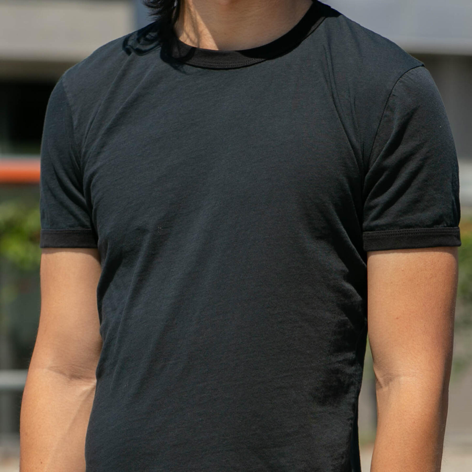 gustin ringer cotton t-shirt 3pk - graphite, burgundy, coal
