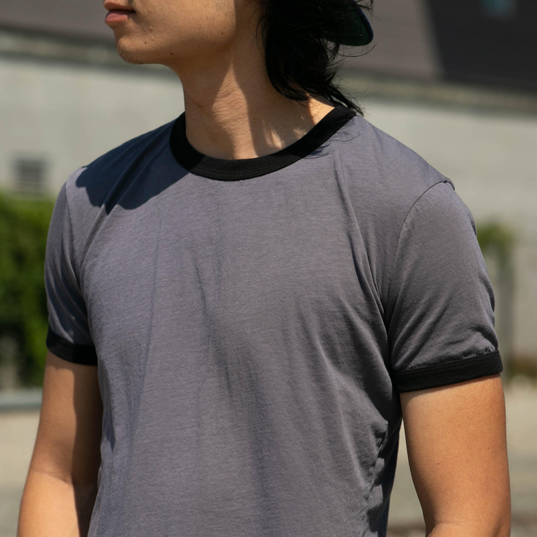 gustin ringer cotton t-shirt 3pk - graphite, burgundy, coal