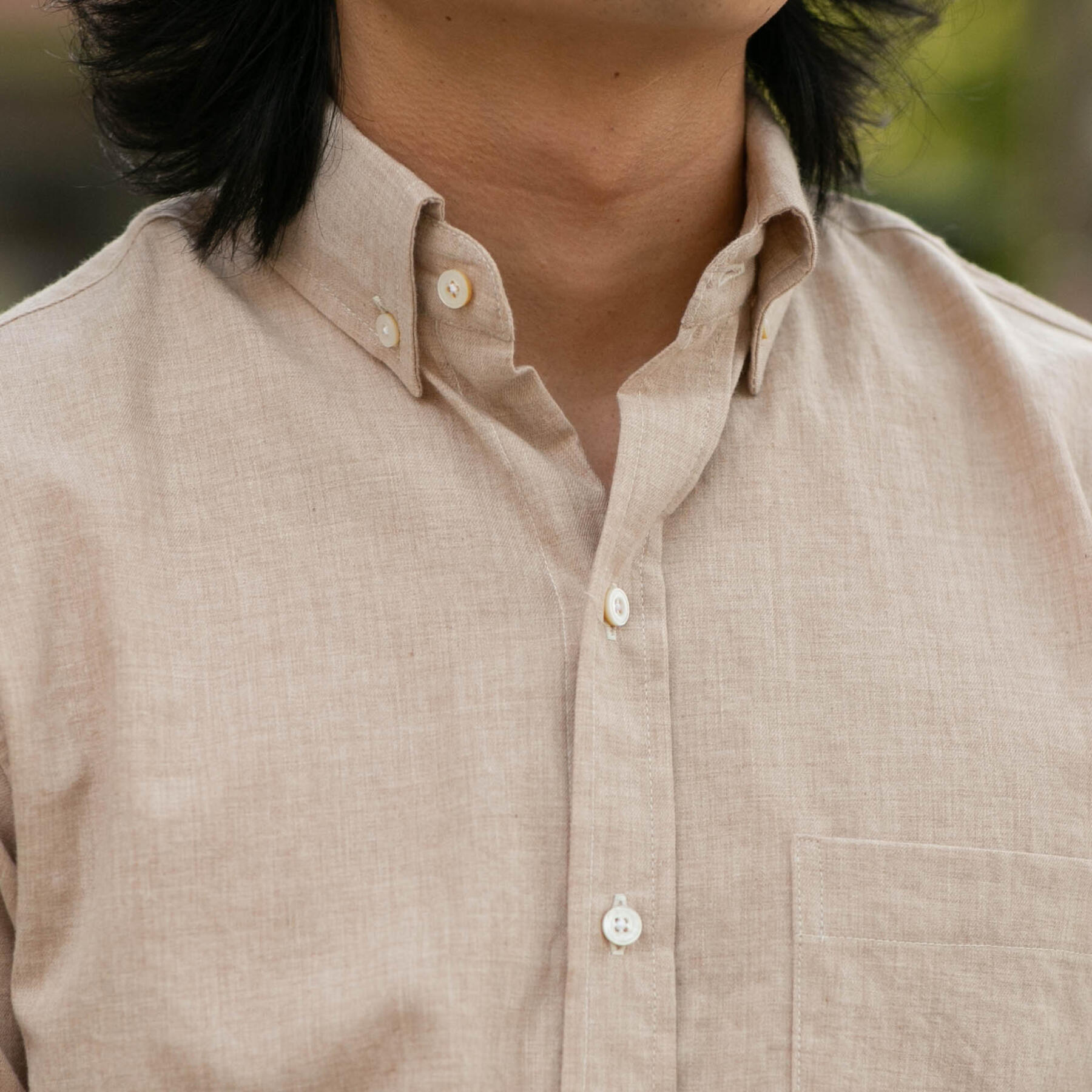 gustin #610 camel brushed heather