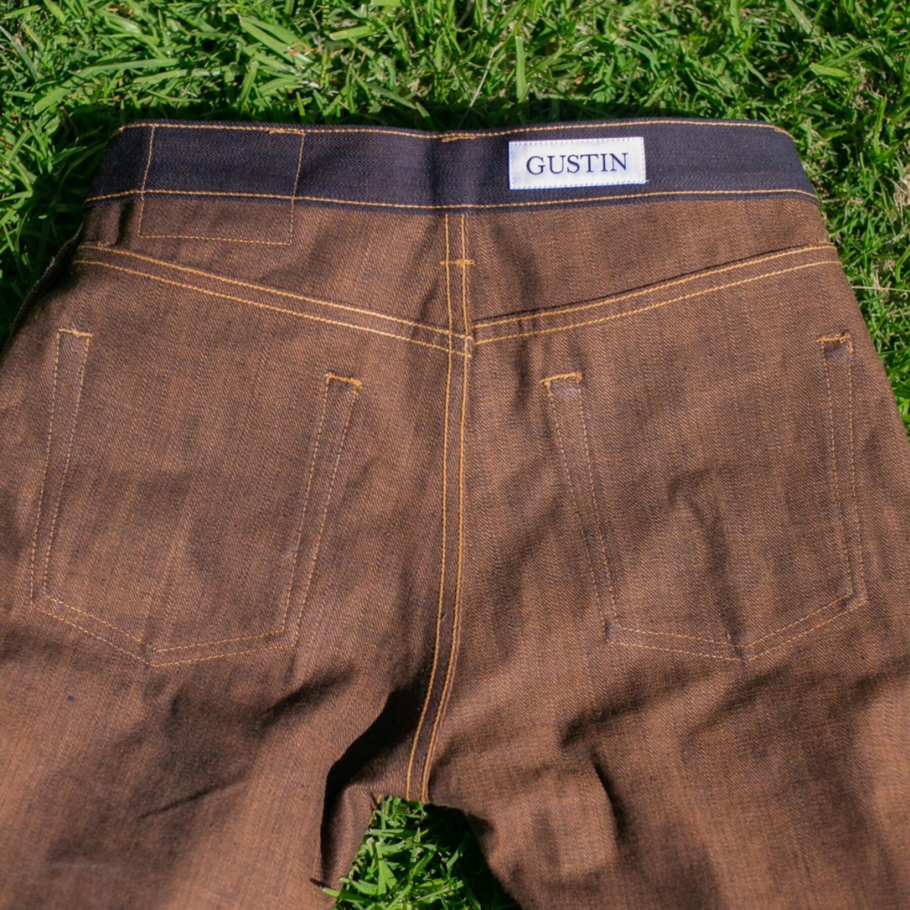 gustin #409 monster indigo x brown