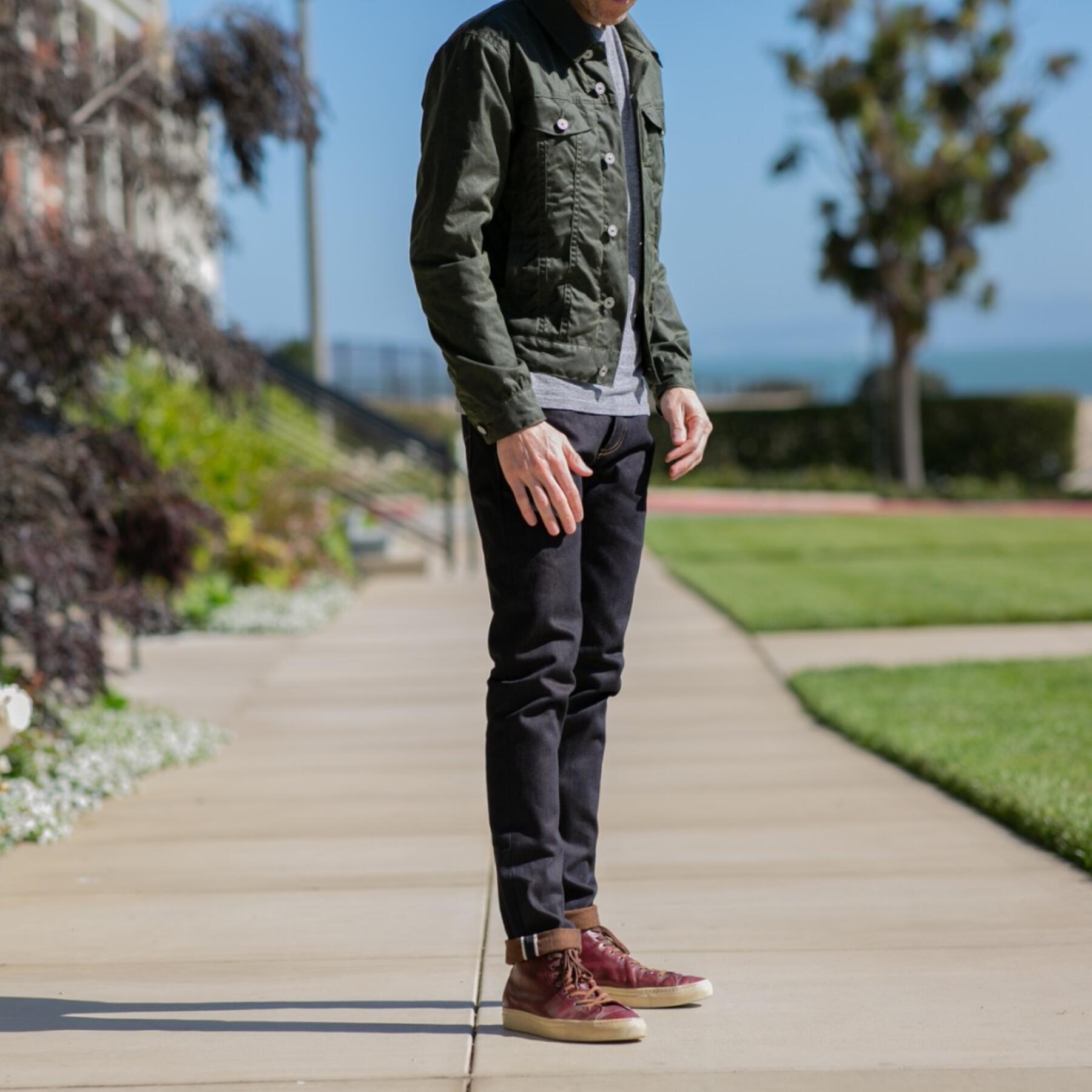 gustin #409 monster indigo x brown