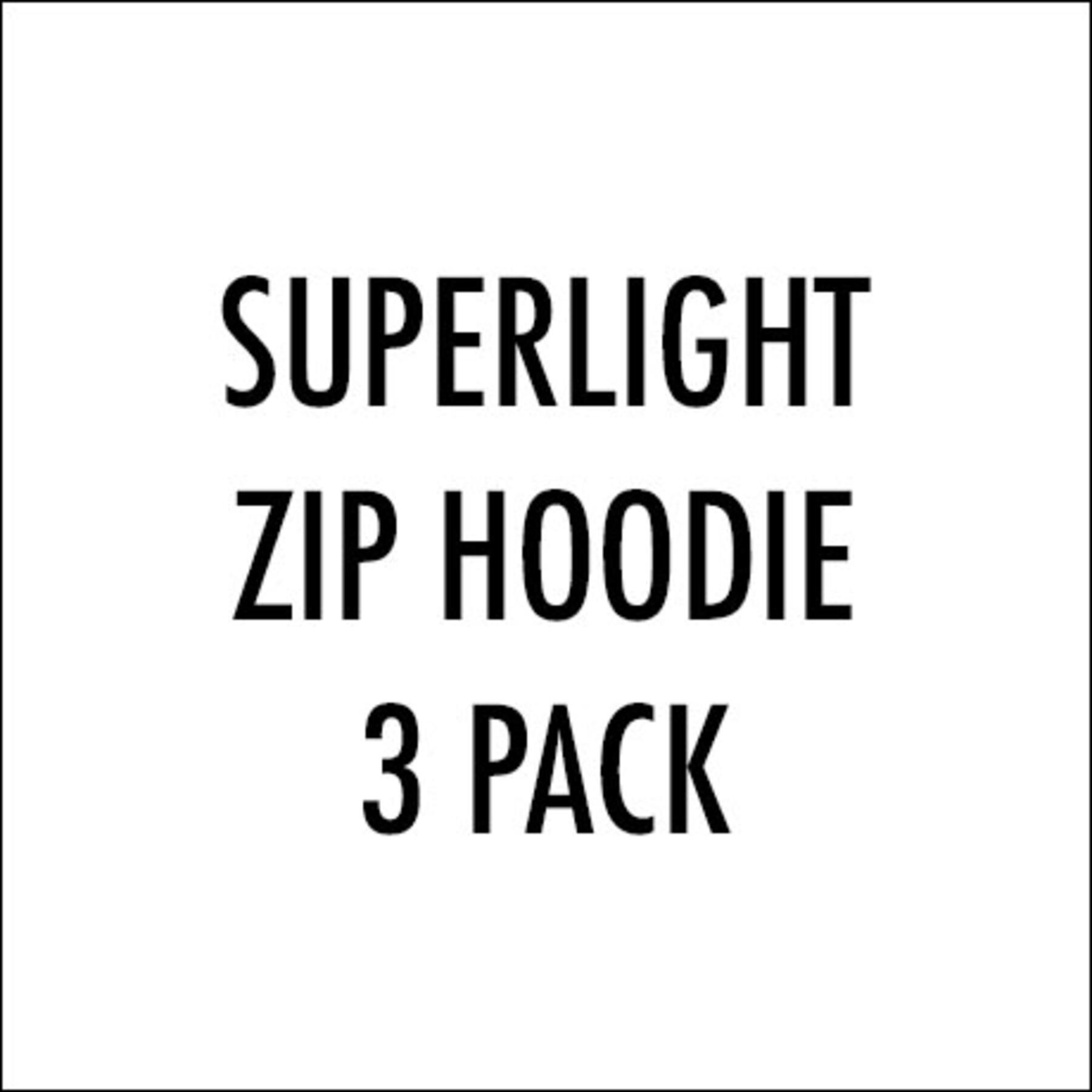 gustin superlight zip hoodie - 3 pack