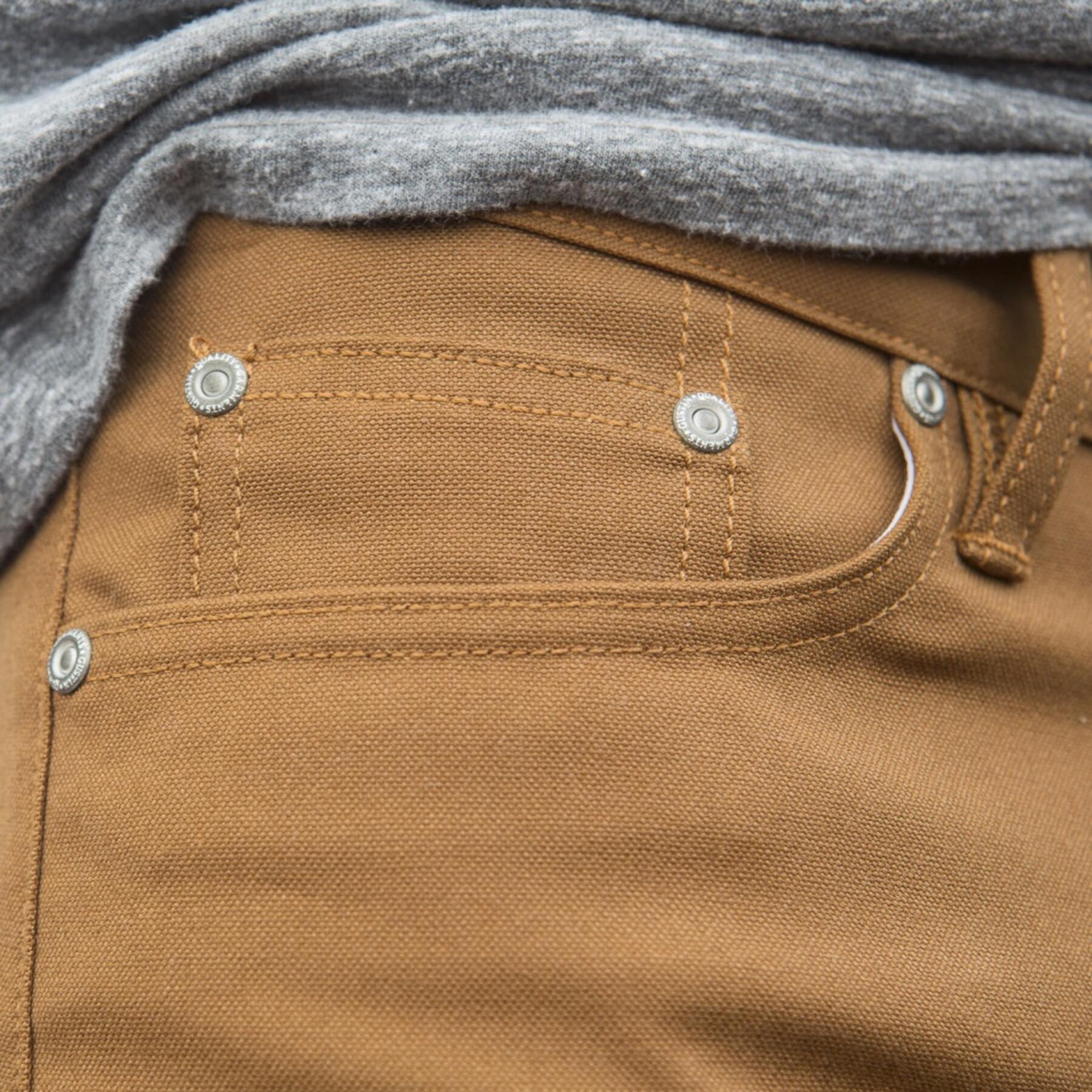 gustin #411 japan brown selvedge duck canvas