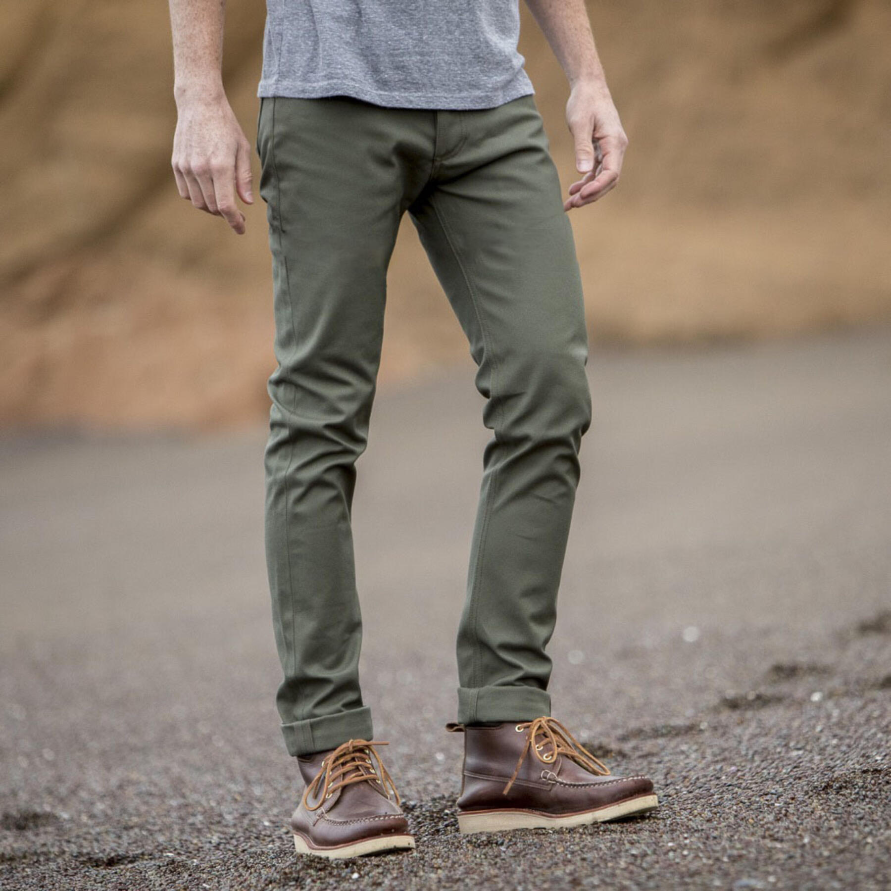 gustin #412 japan army selvedge duck canvas