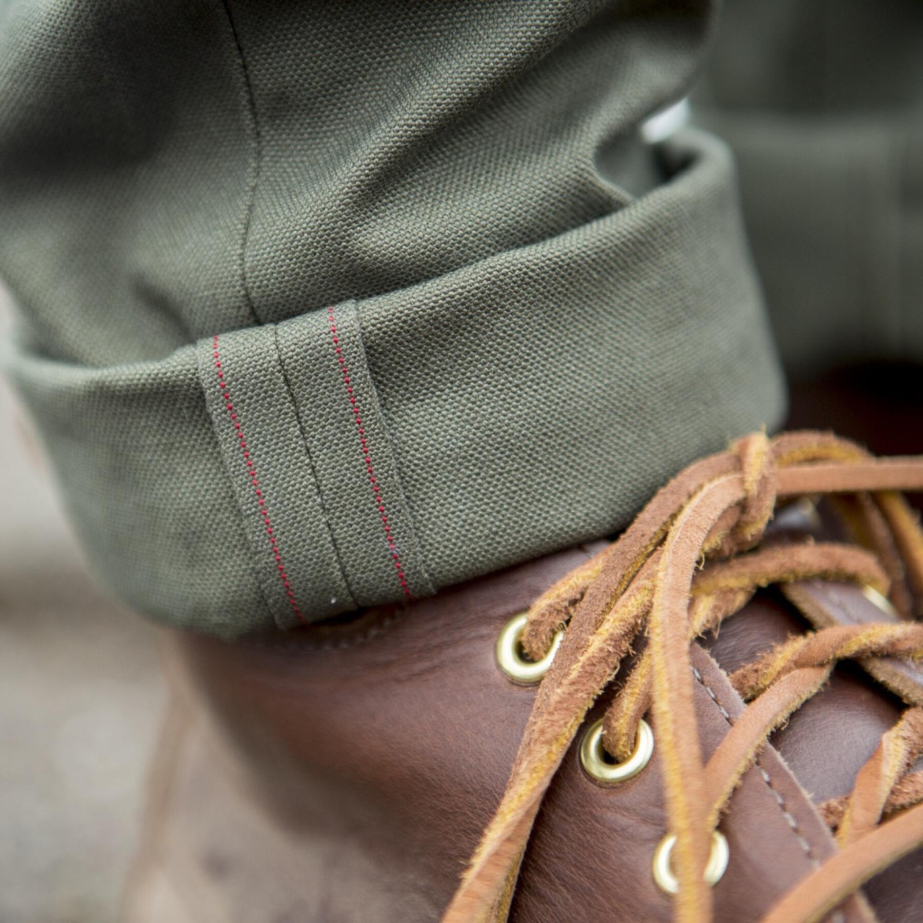 gustin #412 japan army selvedge duck canvas
