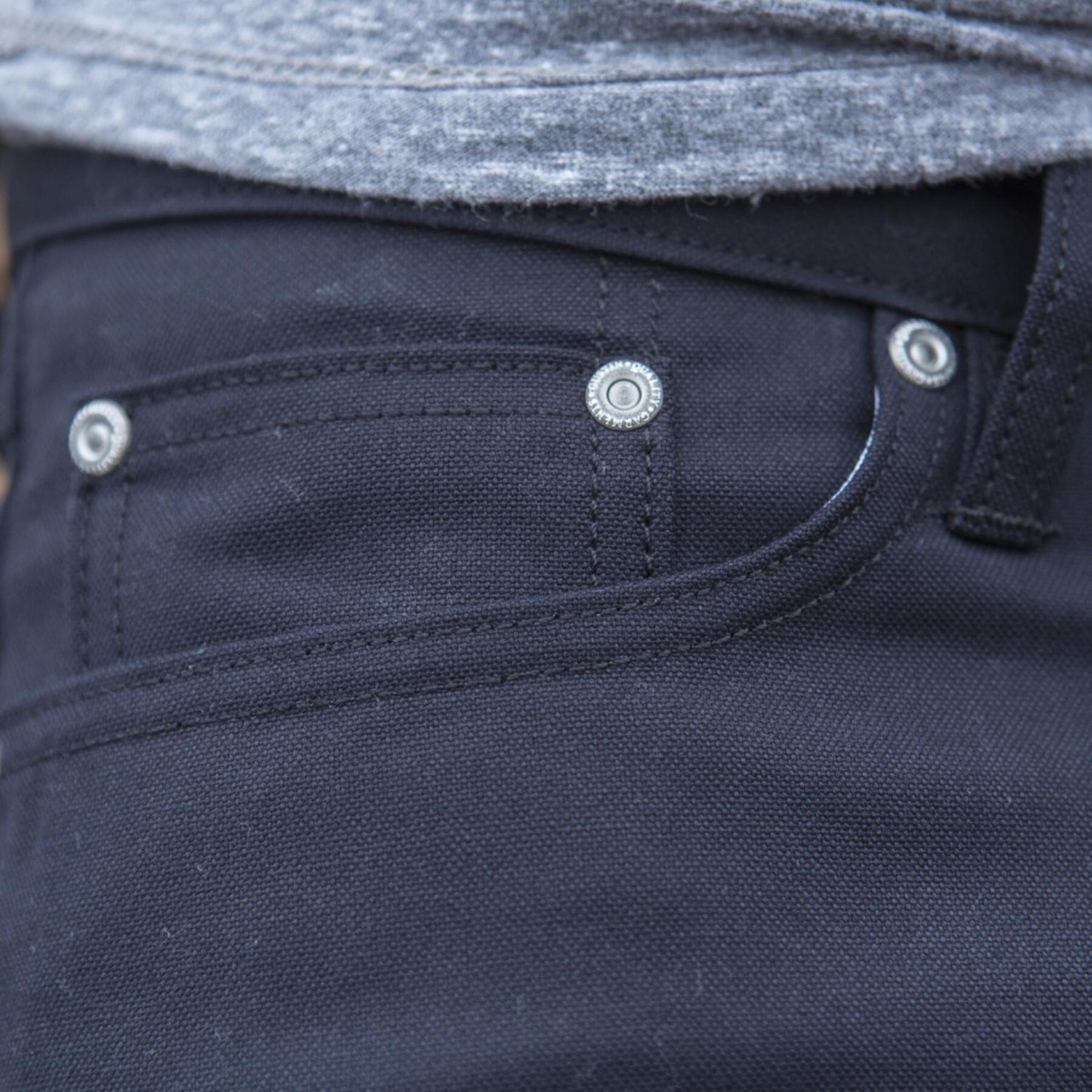 gustin #413 japan black selvedge duck canvas