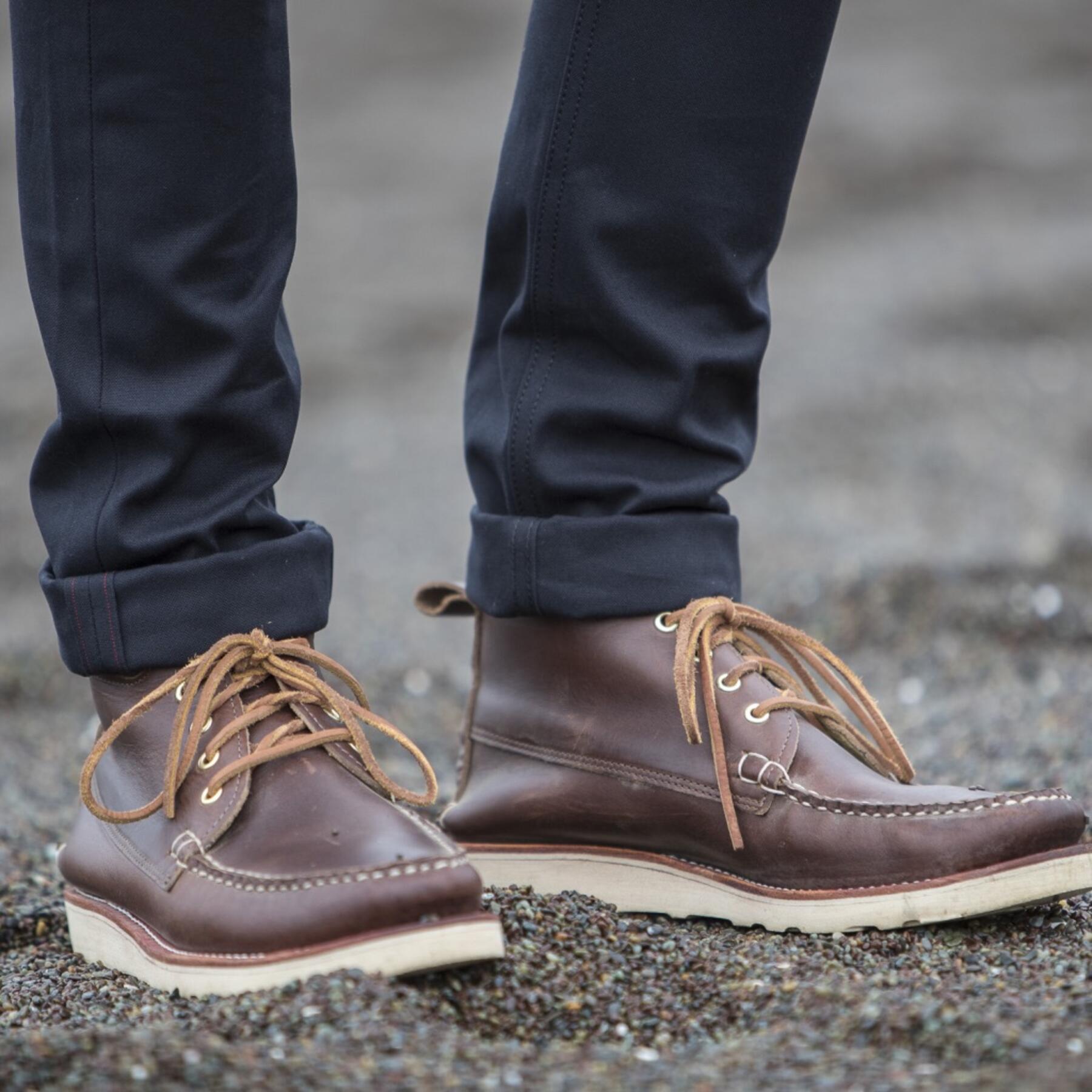 gustin #413 japan black selvedge duck canvas