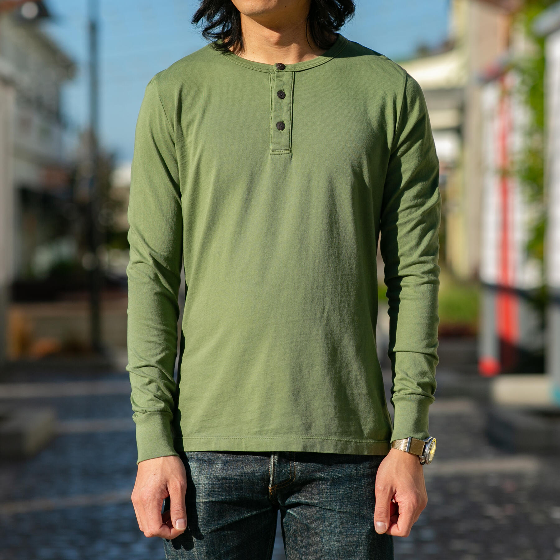 gustin henley - olive