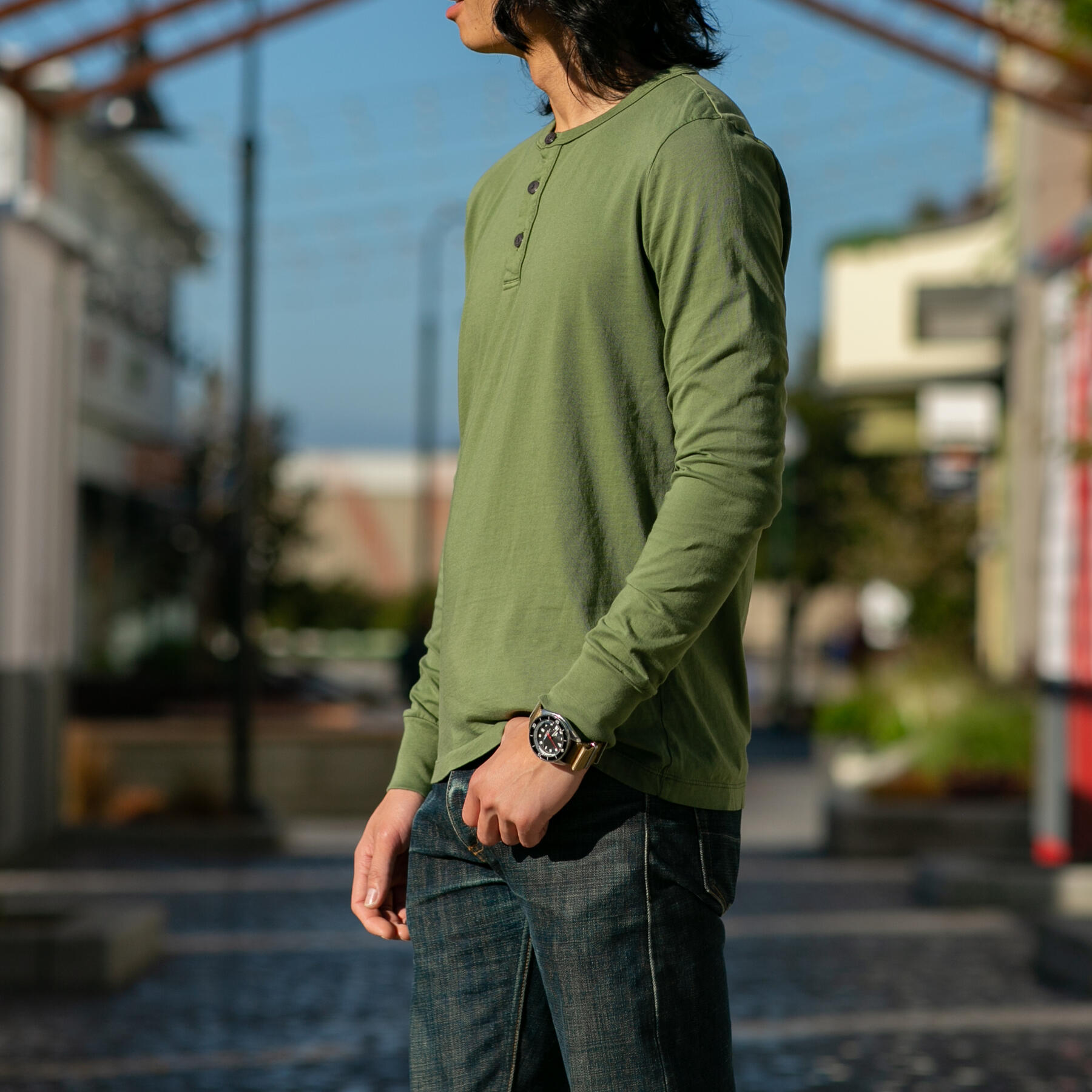 gustin henley - olive
