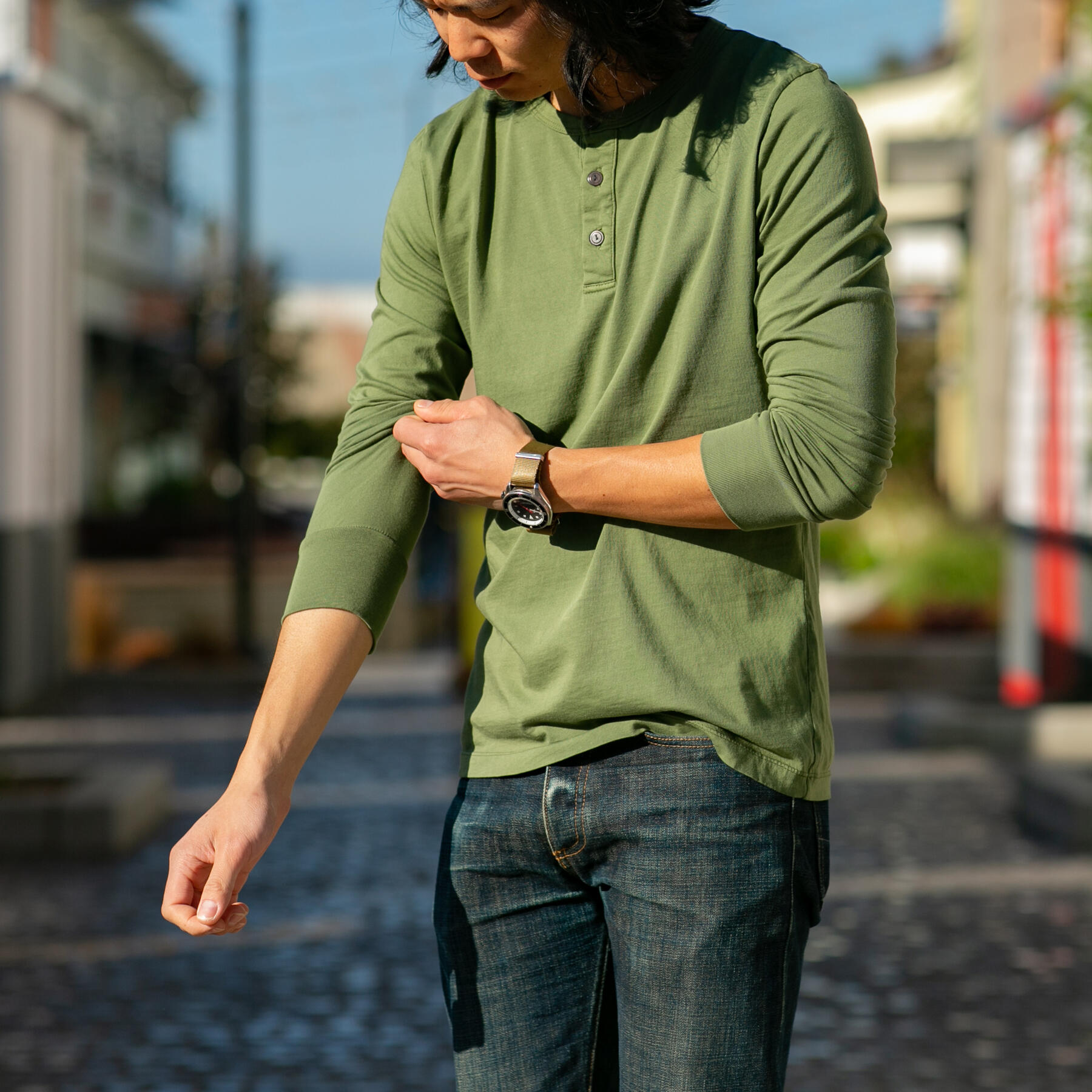 gustin henley - olive