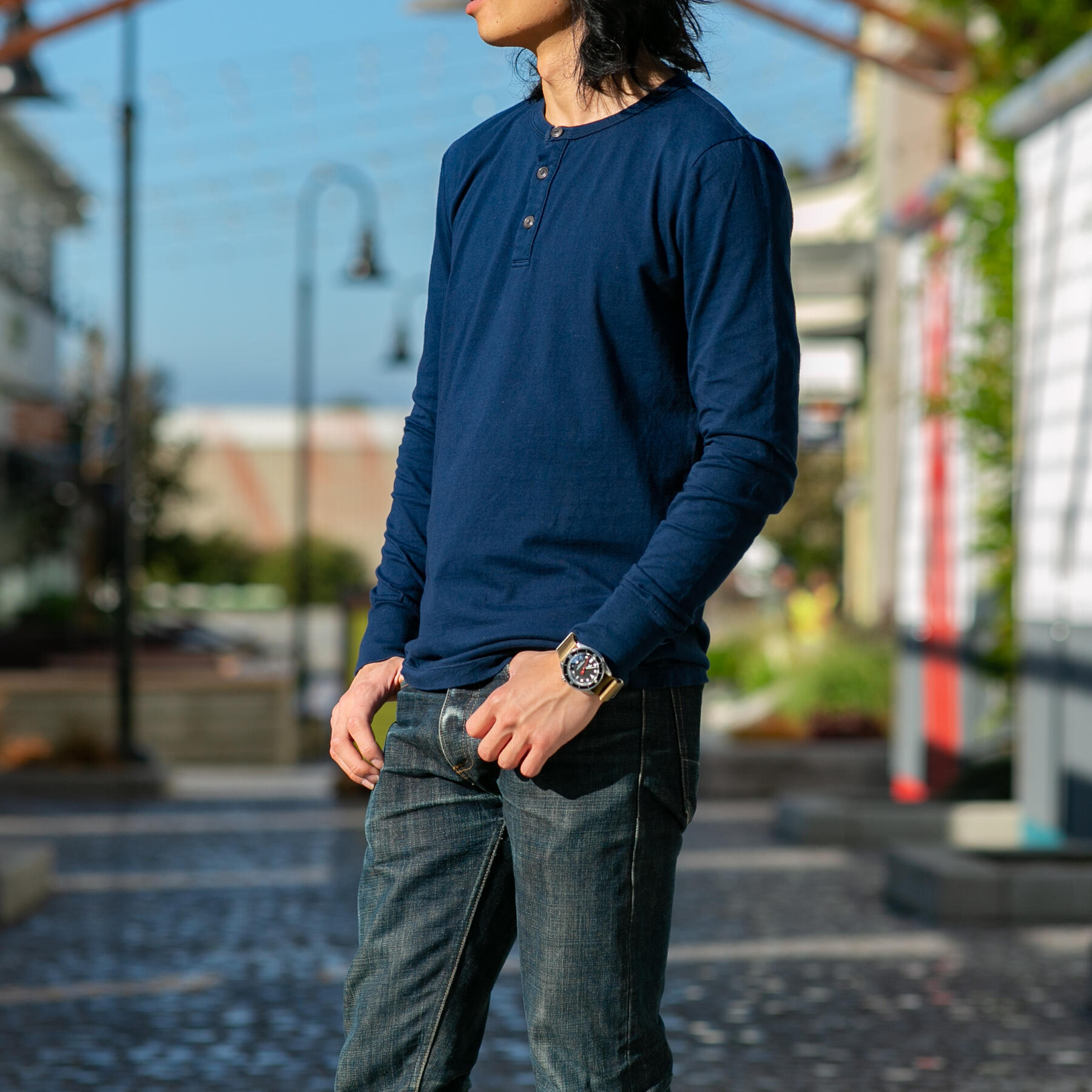 gustin henley - navy