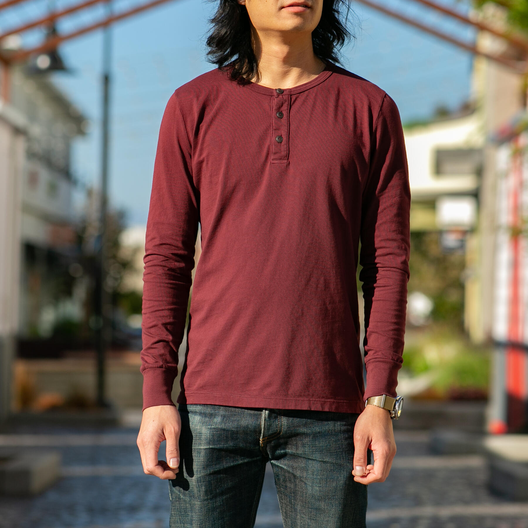 gustin henley - oxblood