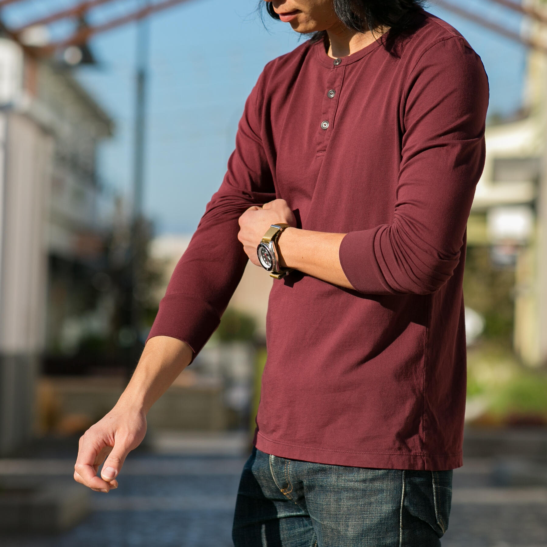 gustin henley - oxblood