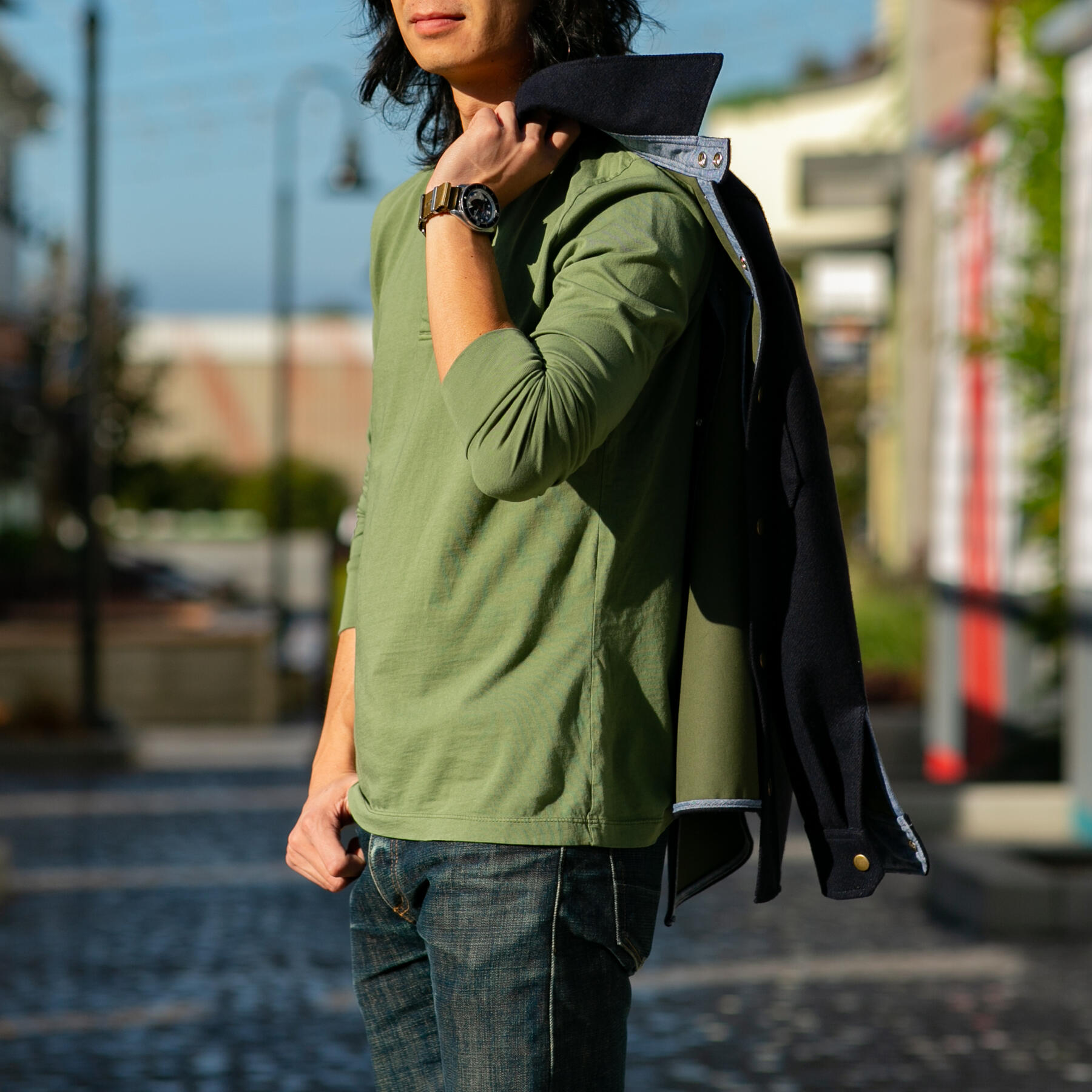 gustin henley 3pk - oxblood, navy, olive