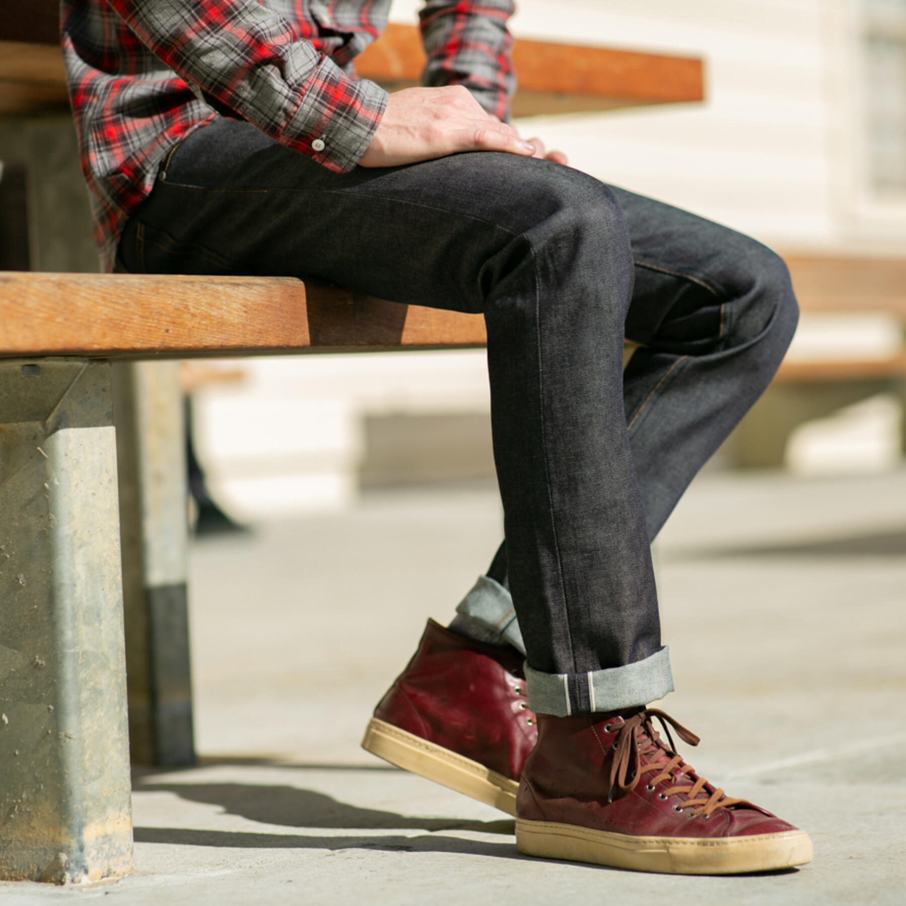 gustin #373 japan supima® selvedge - indigo