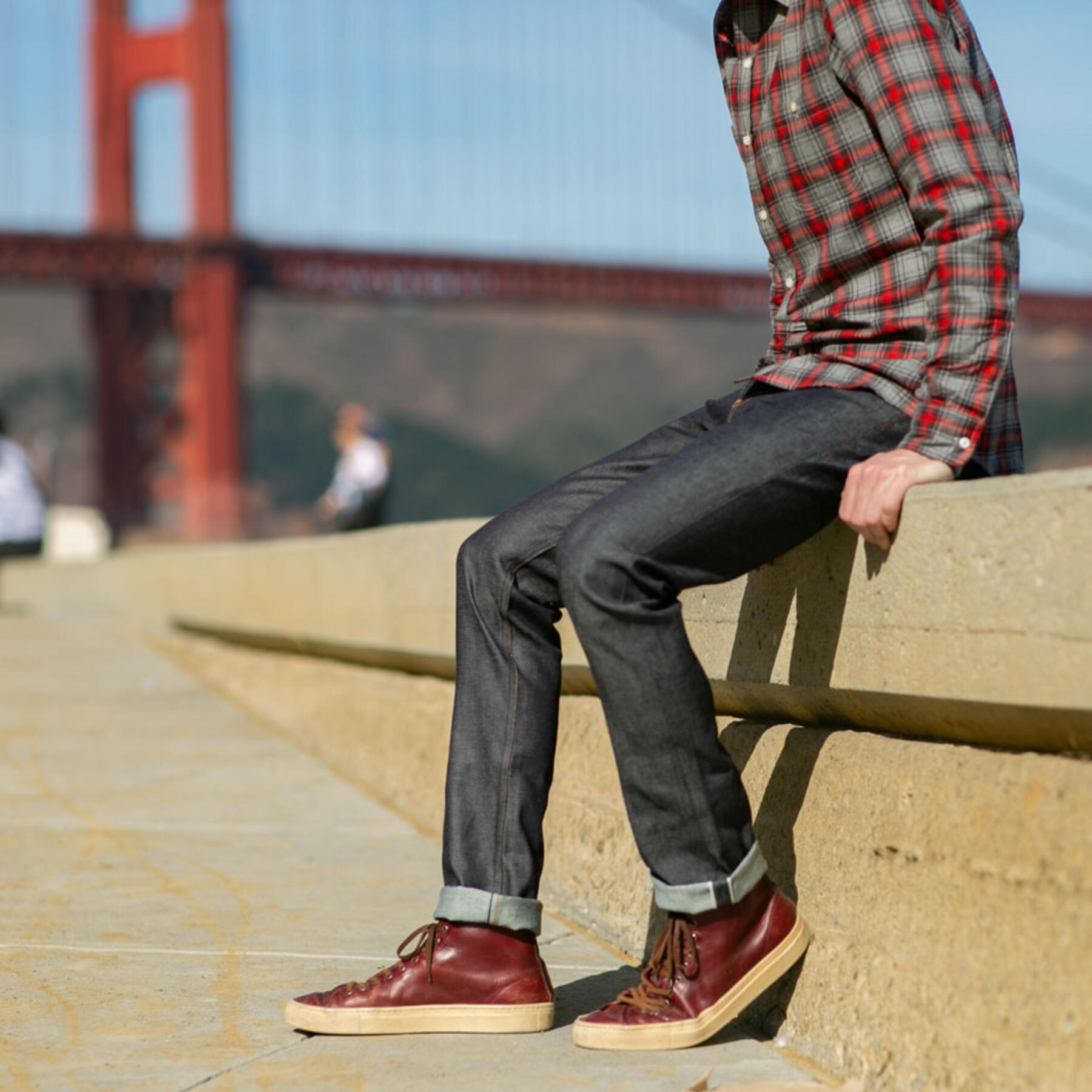 gustin #373 japan supima® selvedge - indigo
