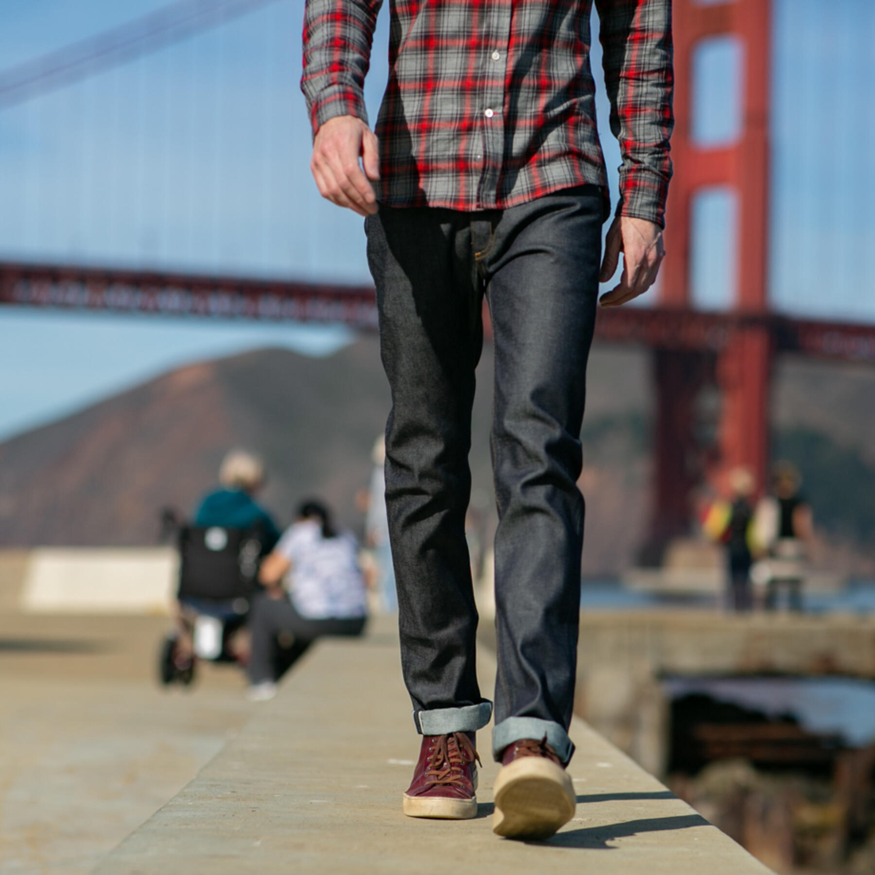 gustin #373 japan supima® selvedge - indigo
