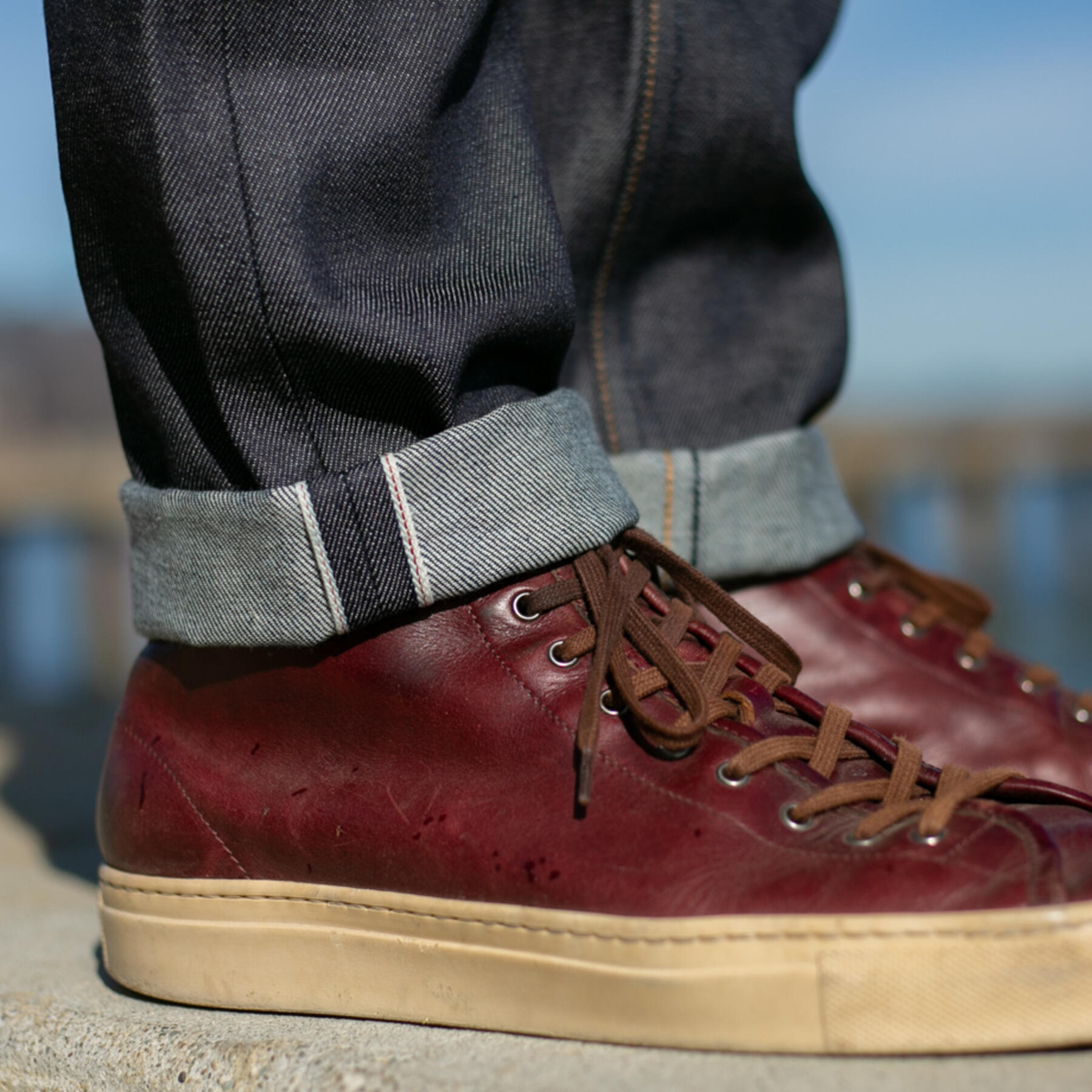 gustin #373 japan supima® selvedge - indigo