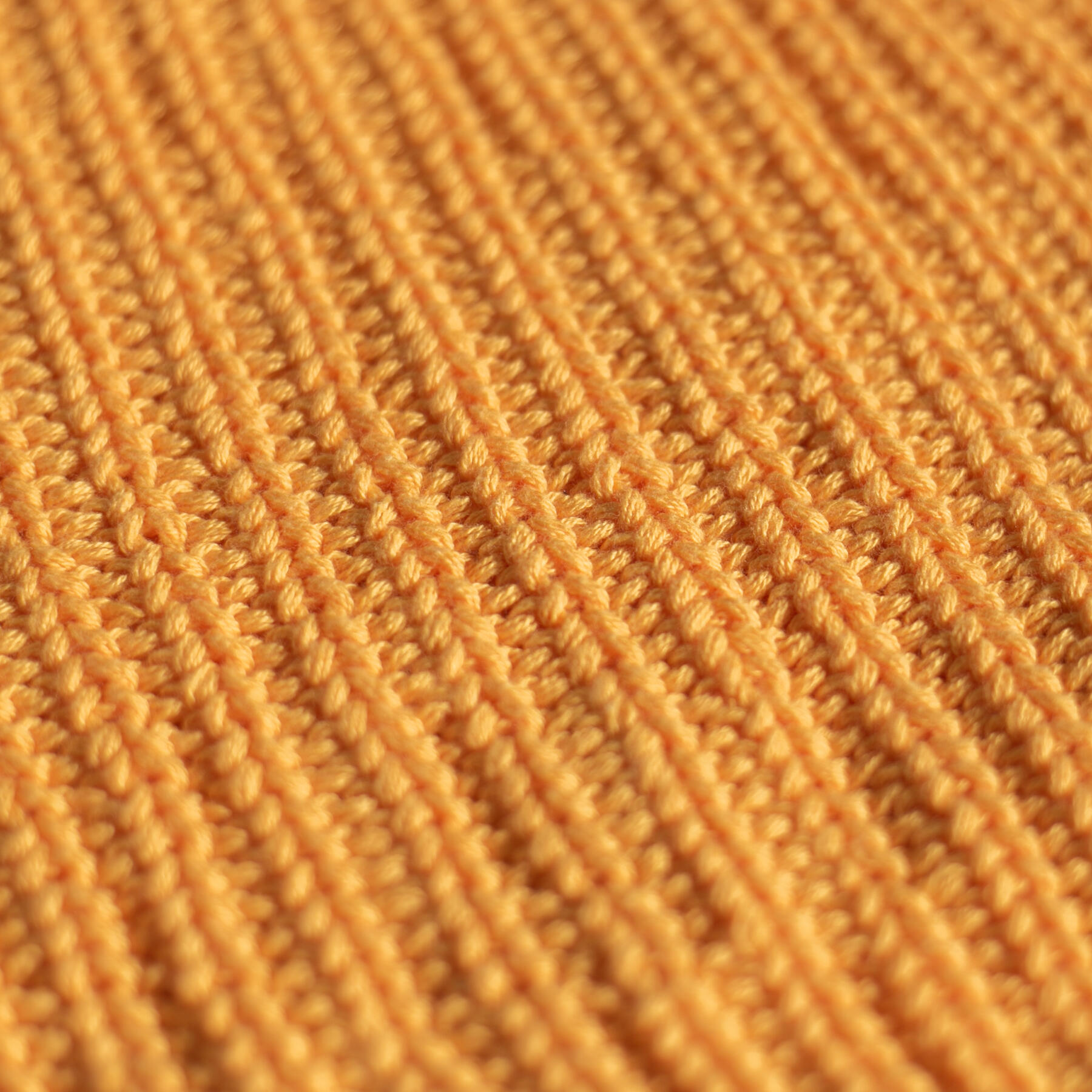 gustin american knit beanie - mustard