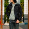 gustin superlight slub hoodie - eucalyptus