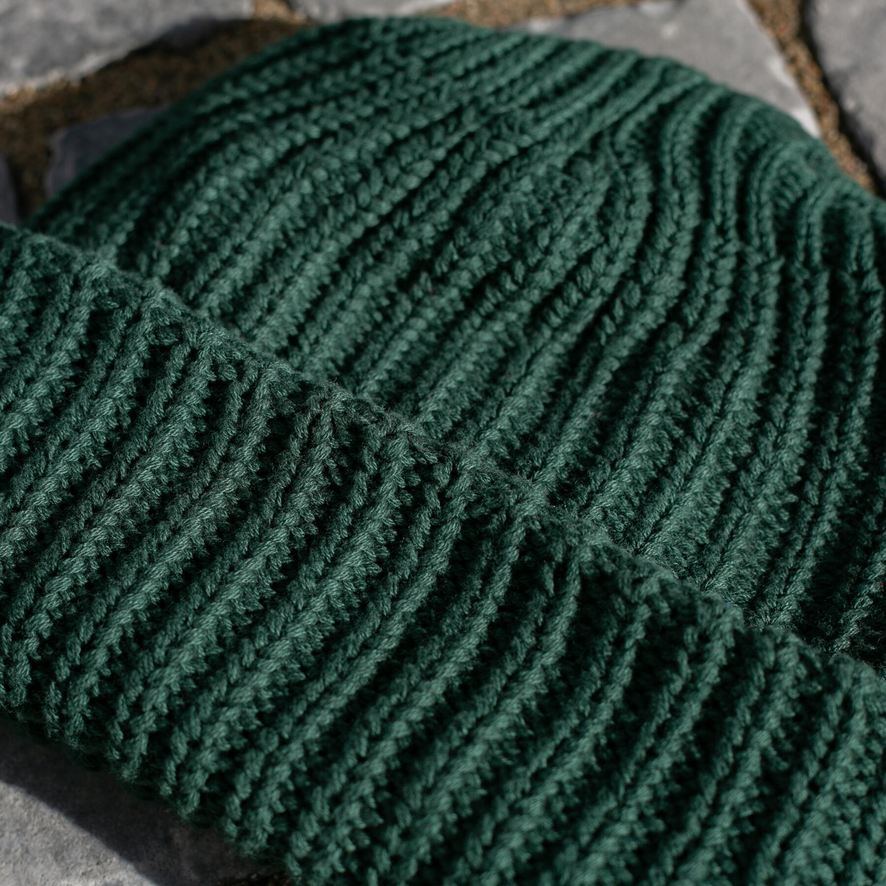 gustin american knit beanie - pine