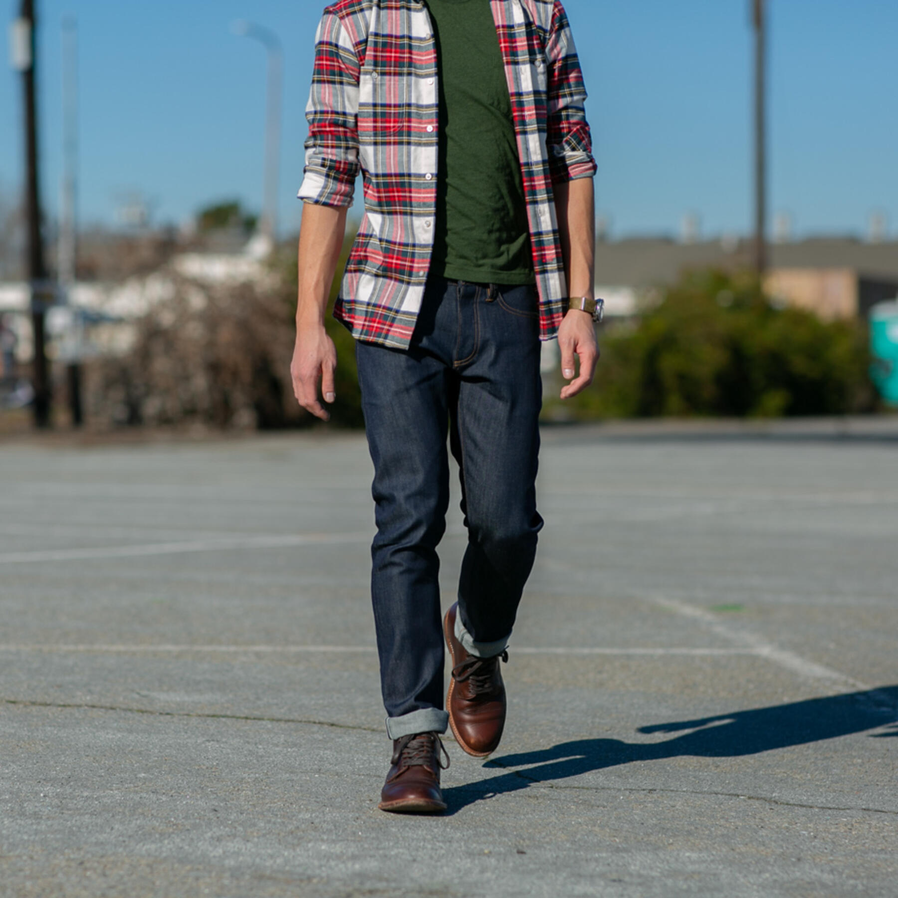 gustin #418 cone indigo stretch