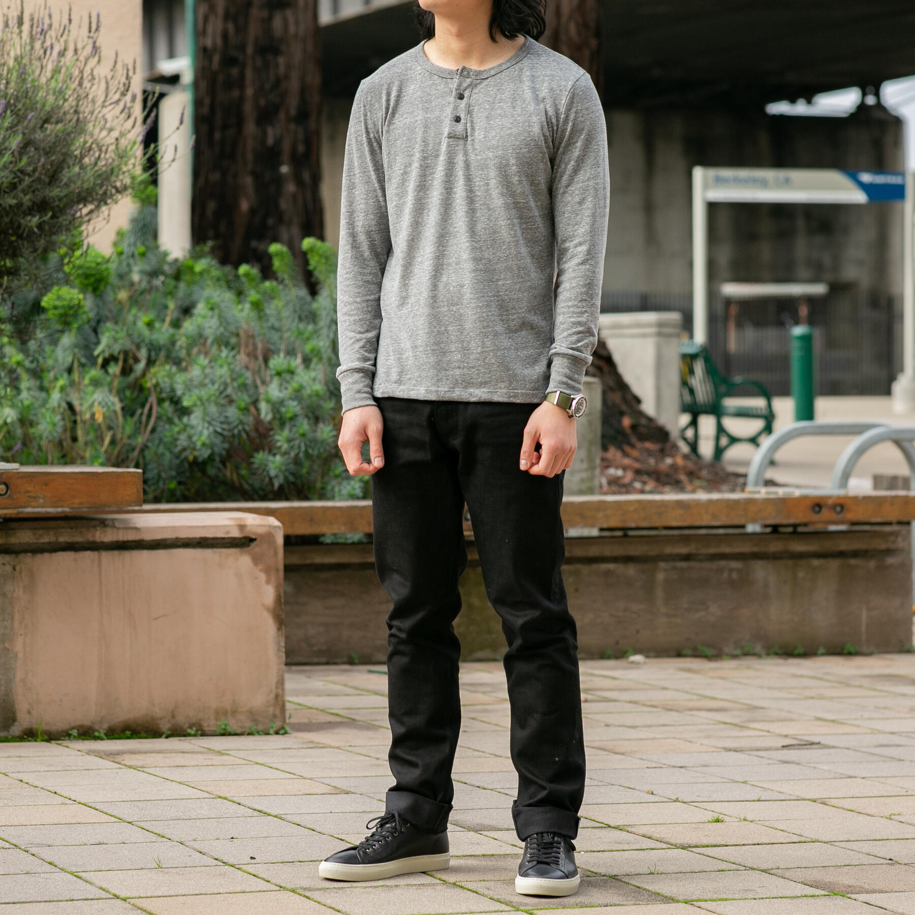 gustin henley - heather grey