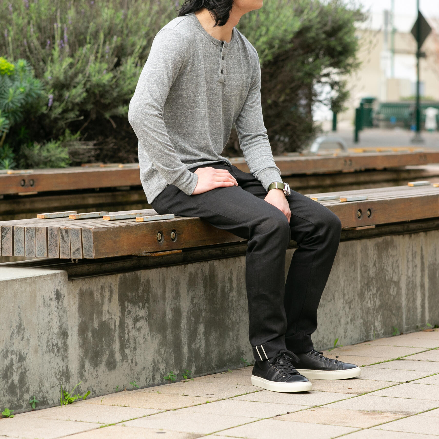 gustin henley - heather grey