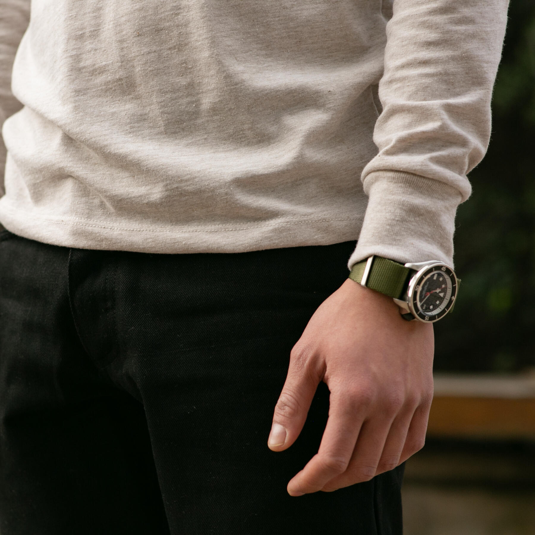 gustin henley - heather oatmeal