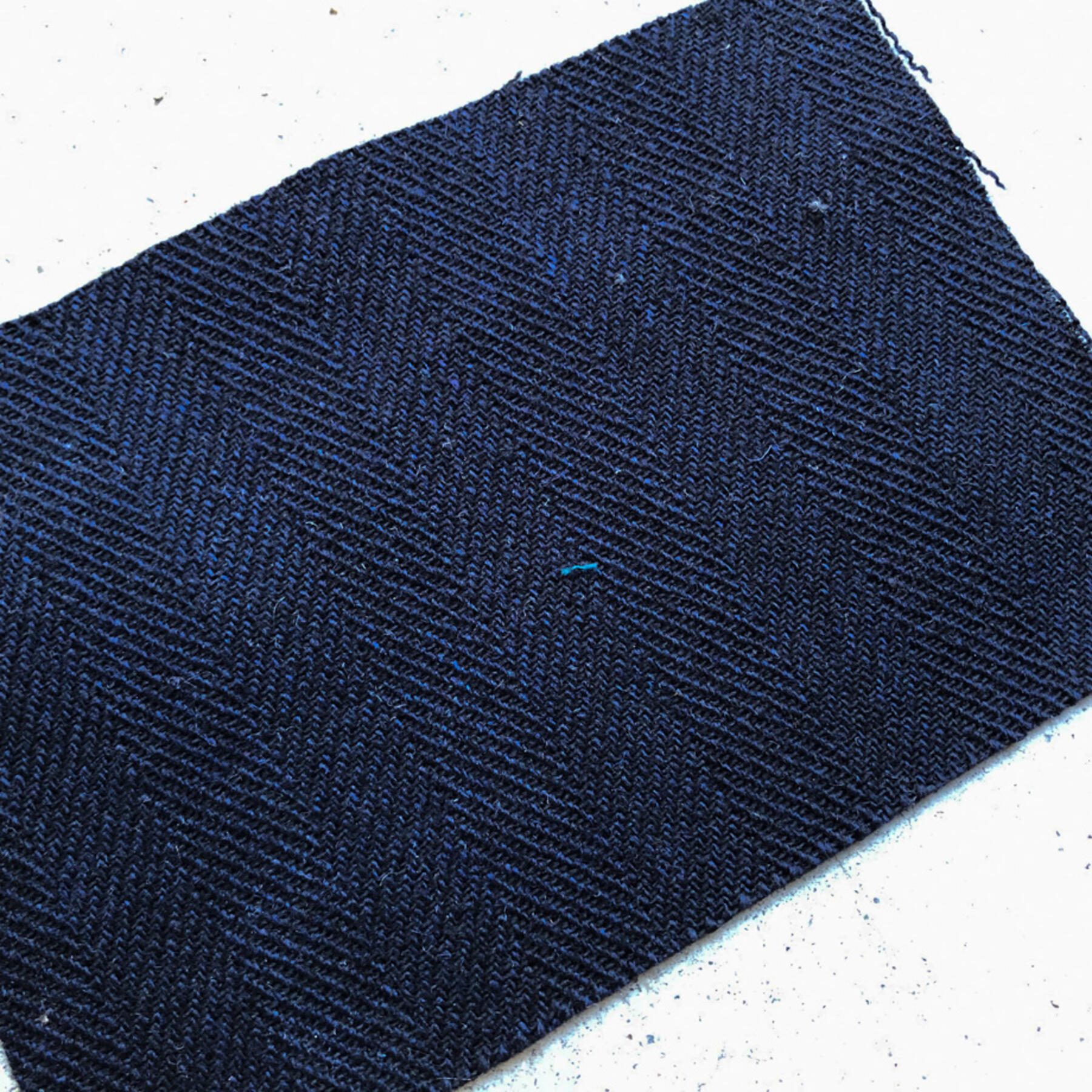 gustin #189 japan wool herringbone chinos - navy