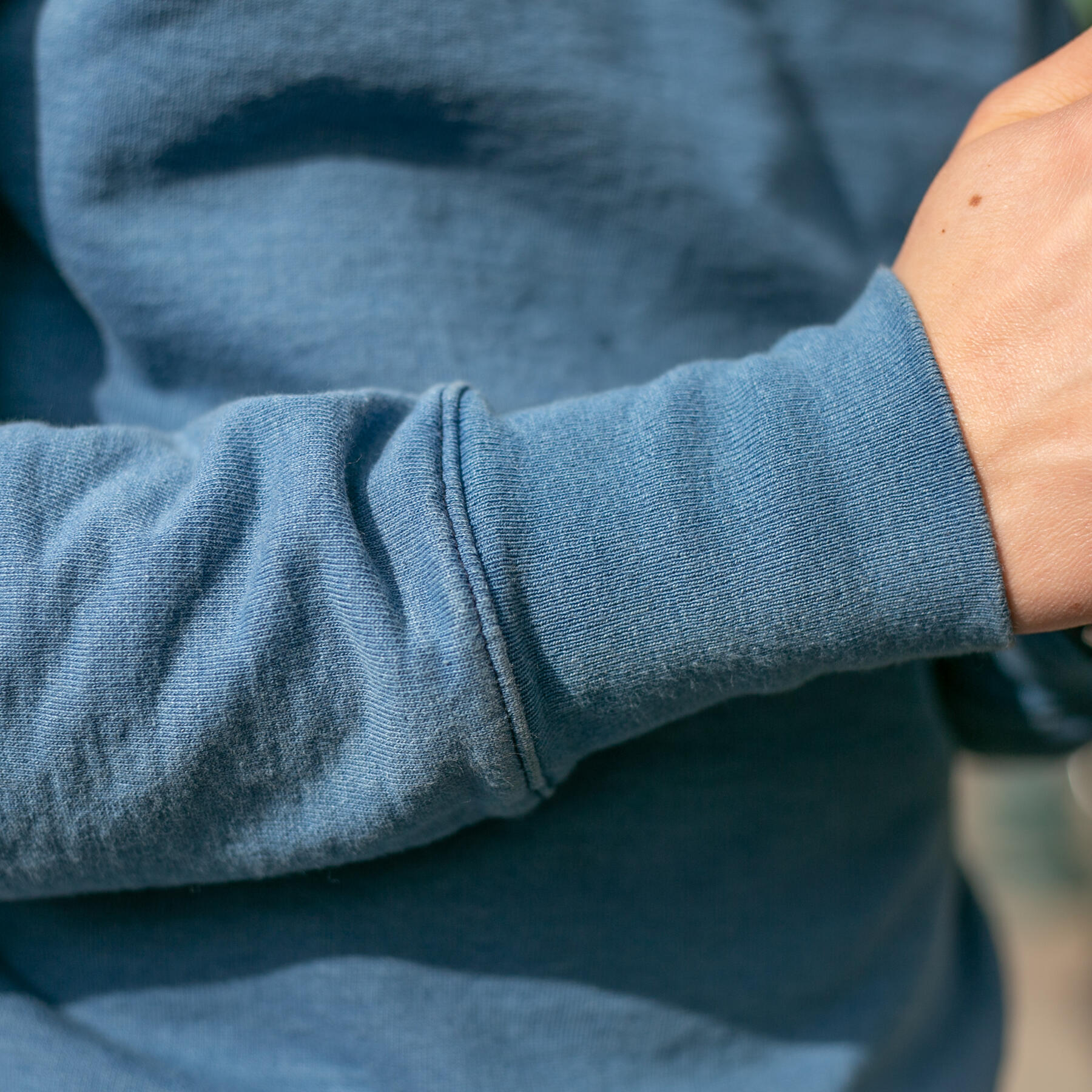 gustin vintage indigo crewneck sweatshirt