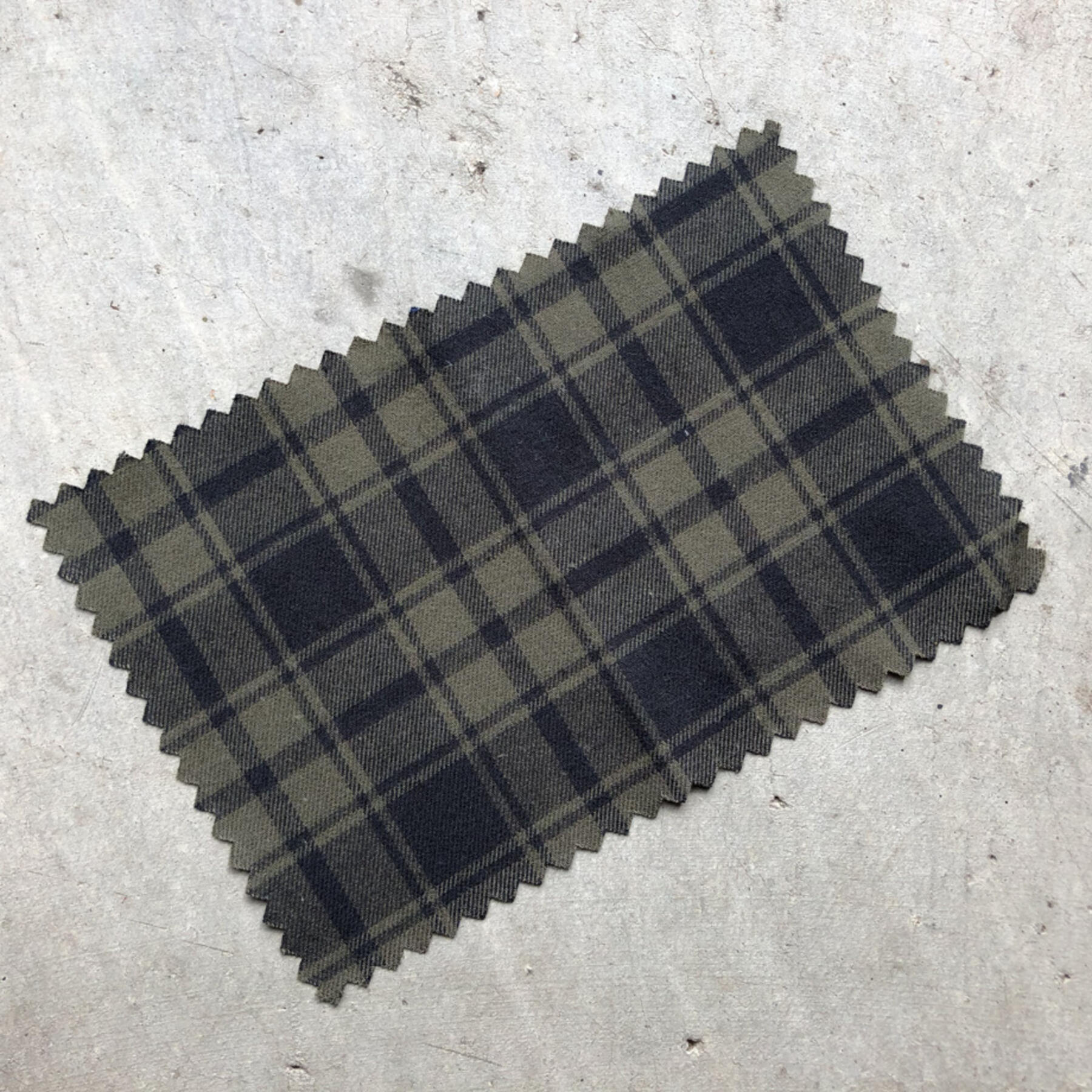 gustin #632 olivexblack vintage brushed twill