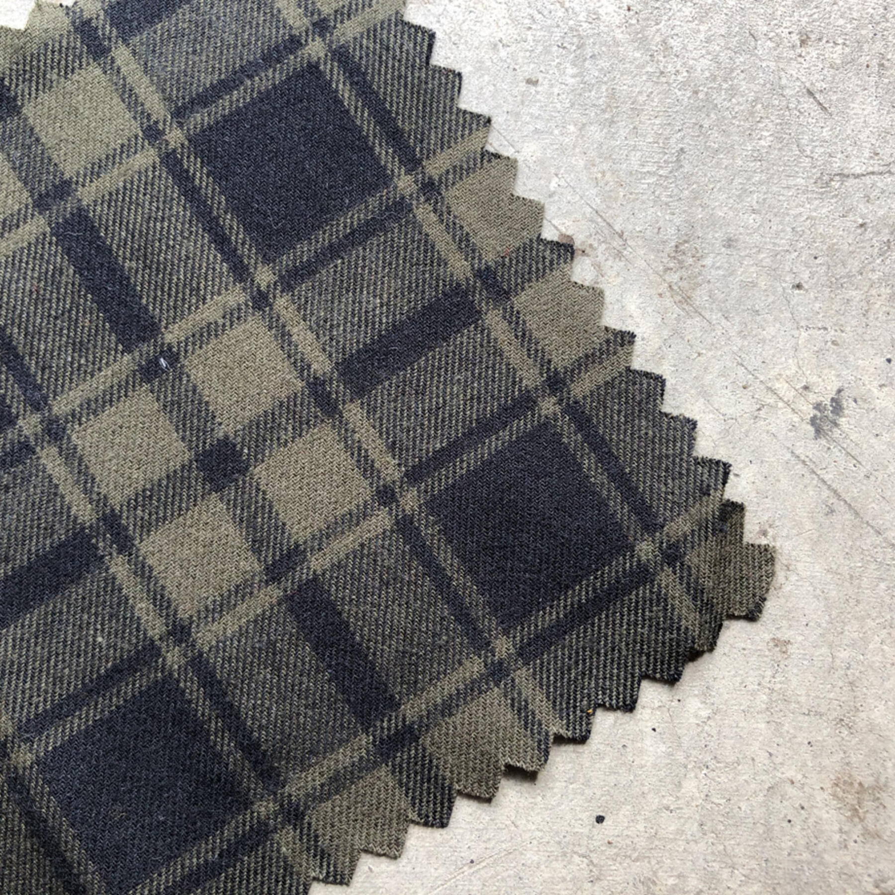 gustin #632 olivexblack vintage brushed twill