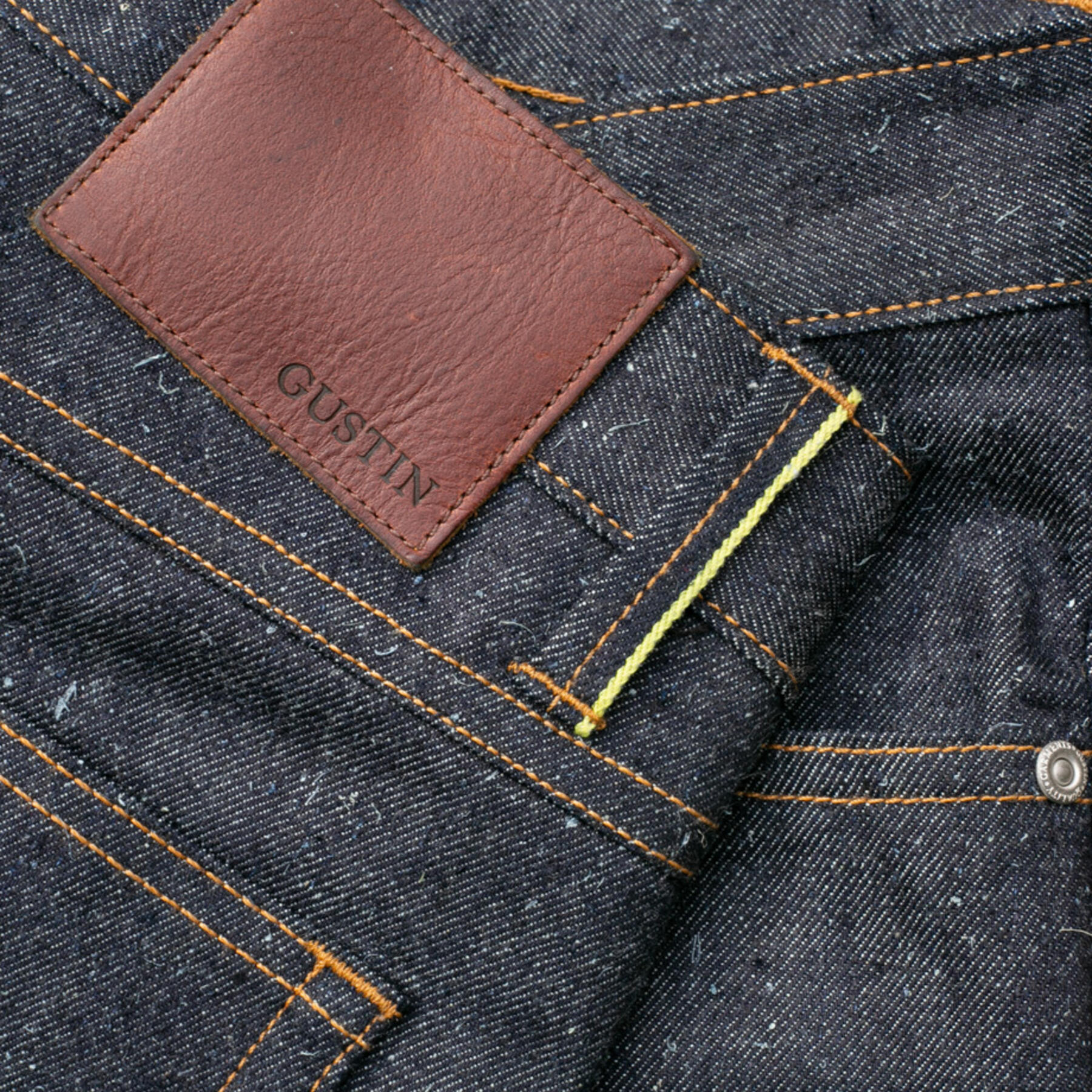 gustin #424 banana selvedge