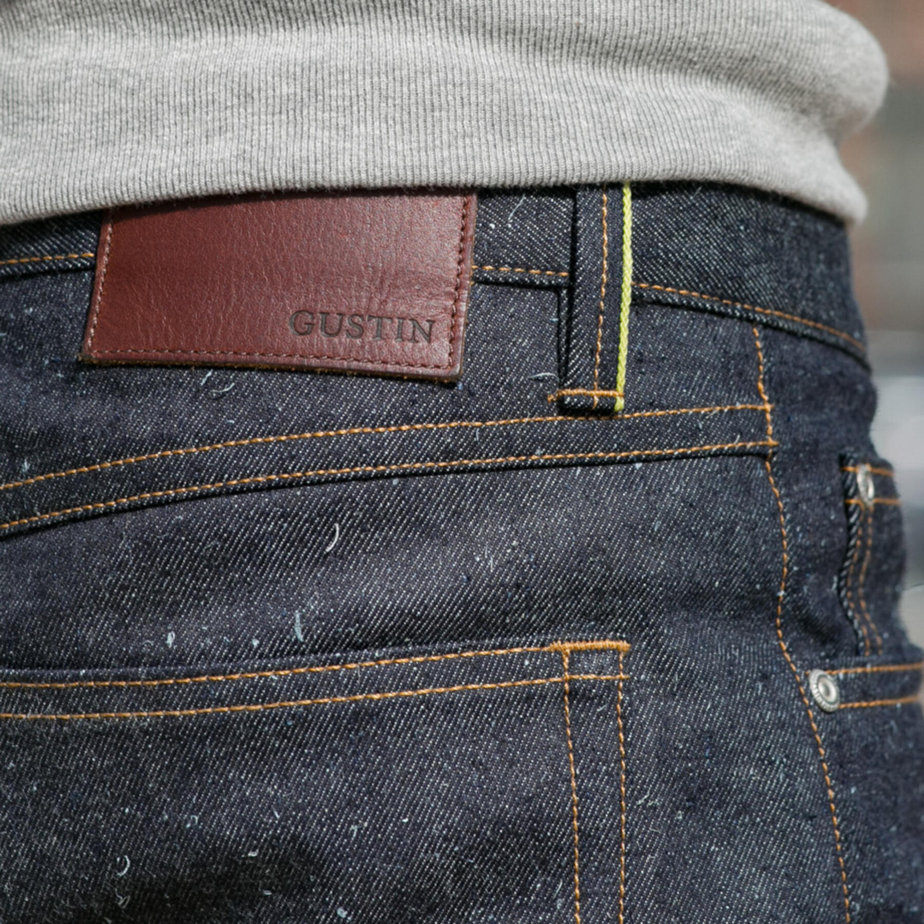 gustin #424 banana selvedge